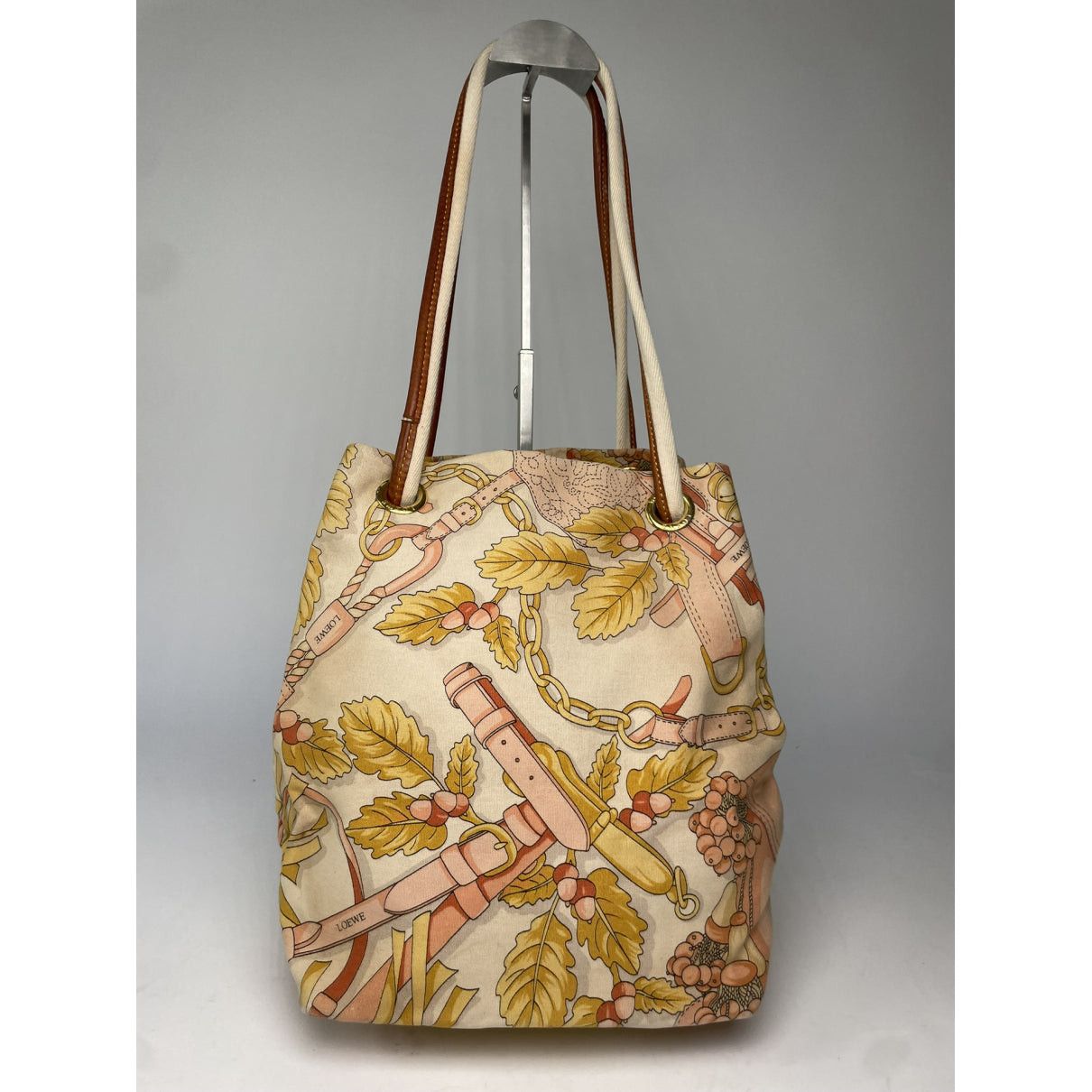 Loewe Puzzle Multicolour Cotton Handbag Size ONE SIZE - 5 Thumbnail