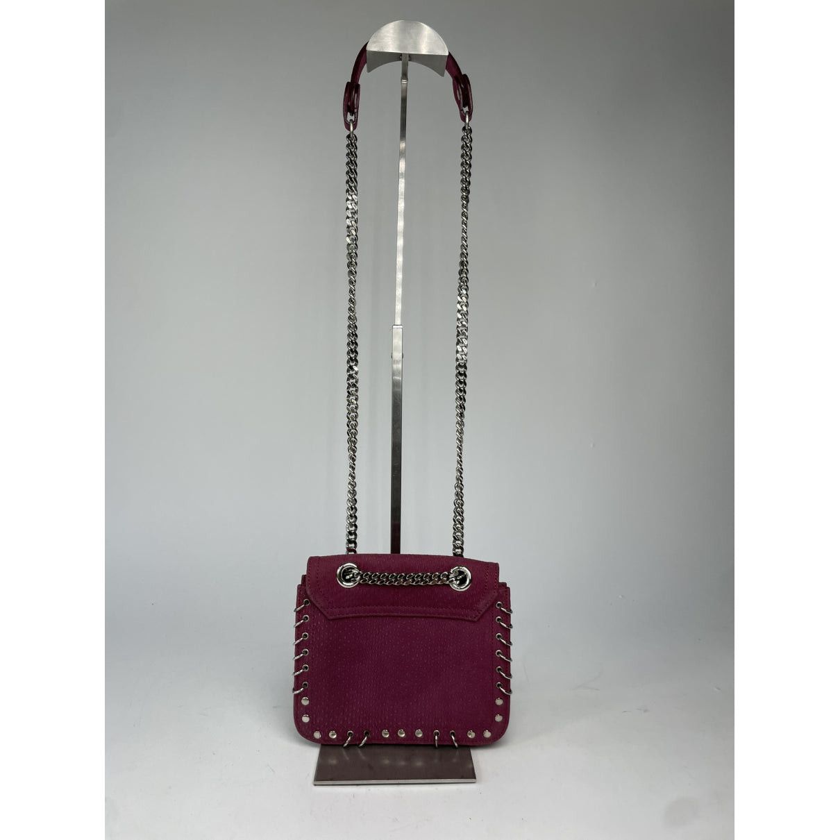 Emilio Pucci Purple Leather Handbag Size ONE SIZE - 4 Thumbnail