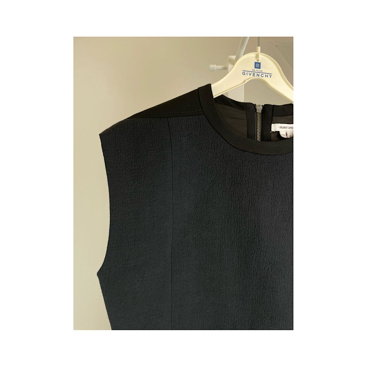Helmut Lang Navy Wool Dresse Size L / US 10 / IT 46 - 4 Thumbnail