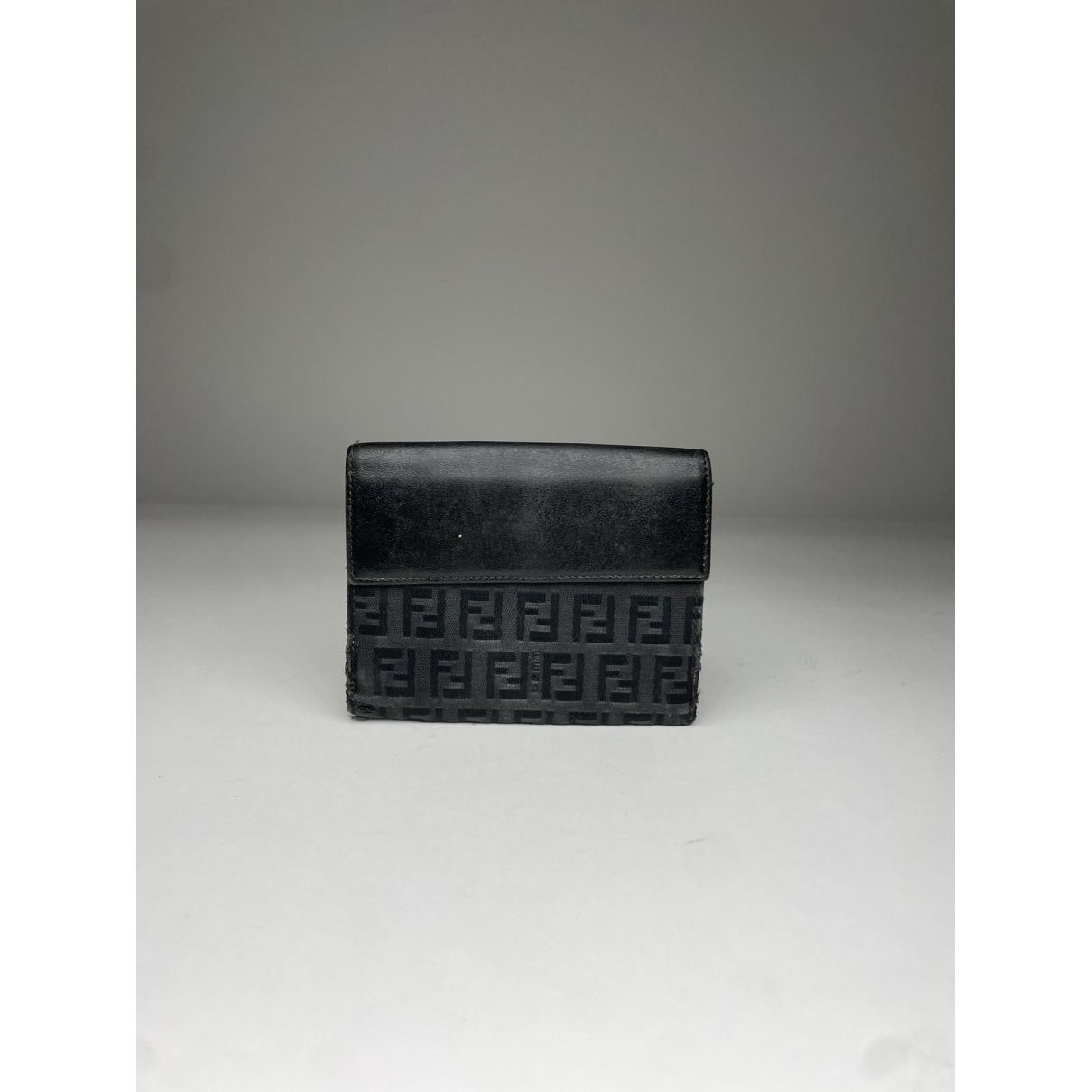 Fendi Baguette Black Cotton Wallet Size ONE SIZE - 2 Thumbnail