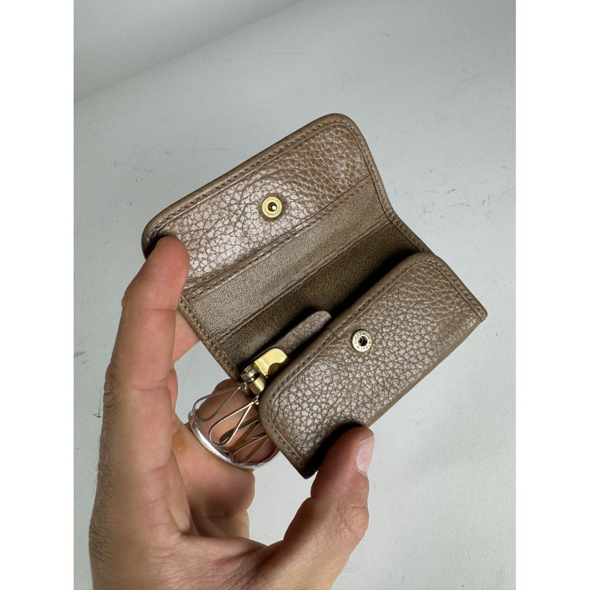 Dior Beige Leather Purse Size ONE SIZE - 4 Thumbnail