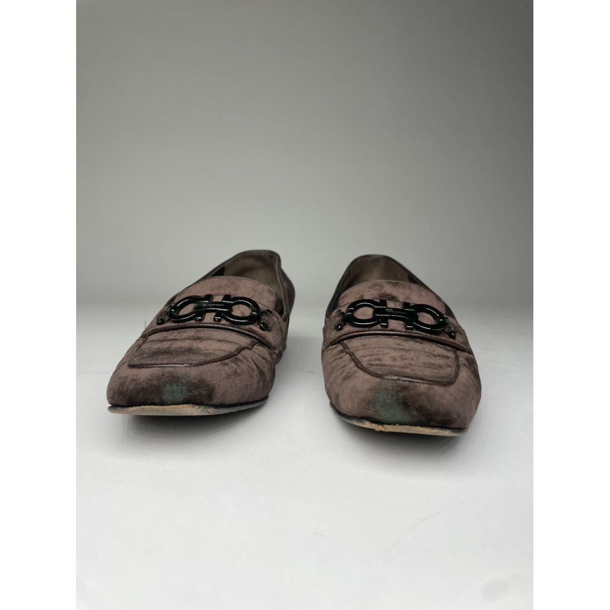 Salvatore Ferragamo Brown Suede Flat Size US 8 / IT 38 - 3 Thumbnail