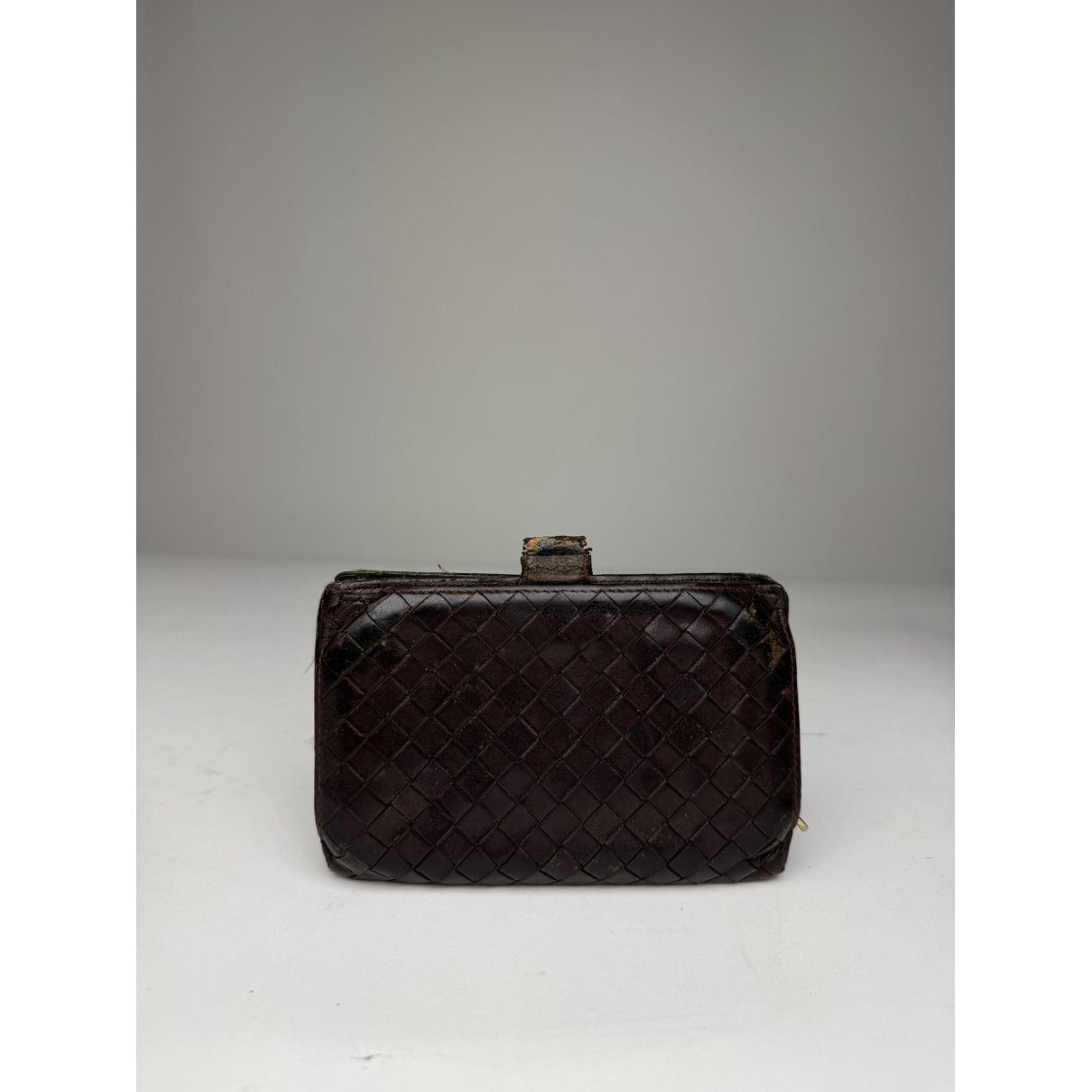Bottega Veneta Intrecciato Brown Leather Wallet Size ONE SIZE - 2 Thumbnail