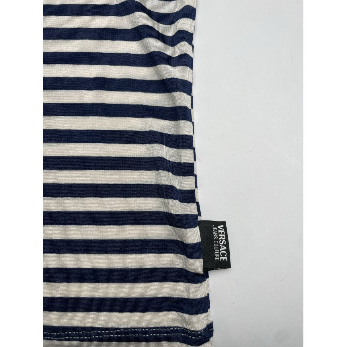 Versace Jeans Couture Blue Polyester Top Size M / US 6-8 / IT 42-44 - 3 Thumbnail