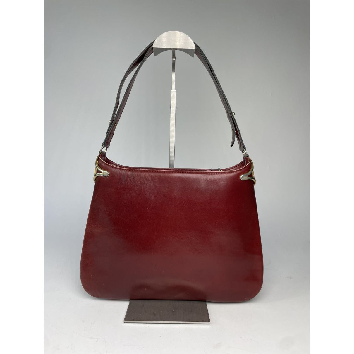 Balenciaga City Burgundy Leather Handbag Size ONE SIZE - 5 Thumbnail