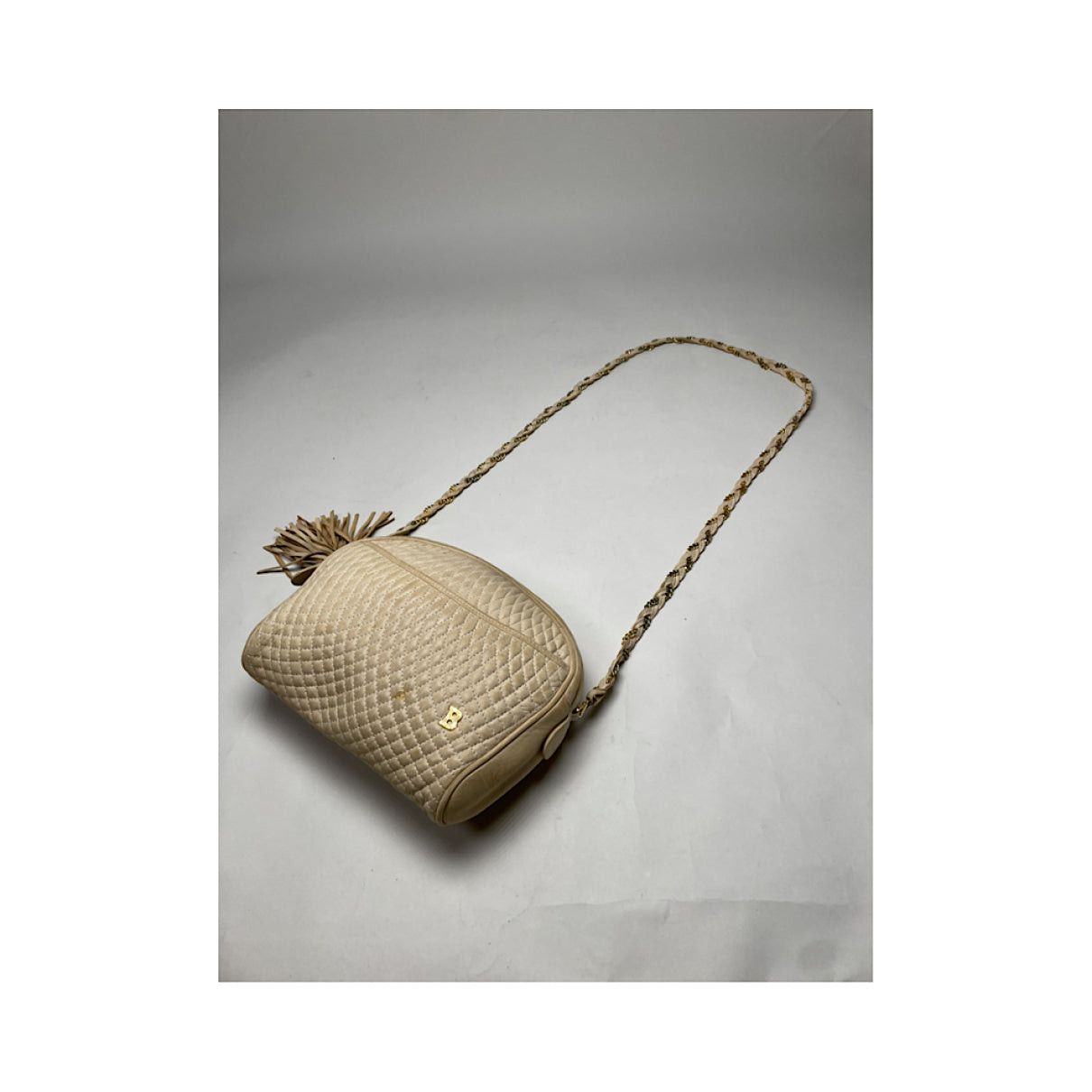 Bally Beige Leather Handbag Size ONE SIZE - 3 Thumbnail