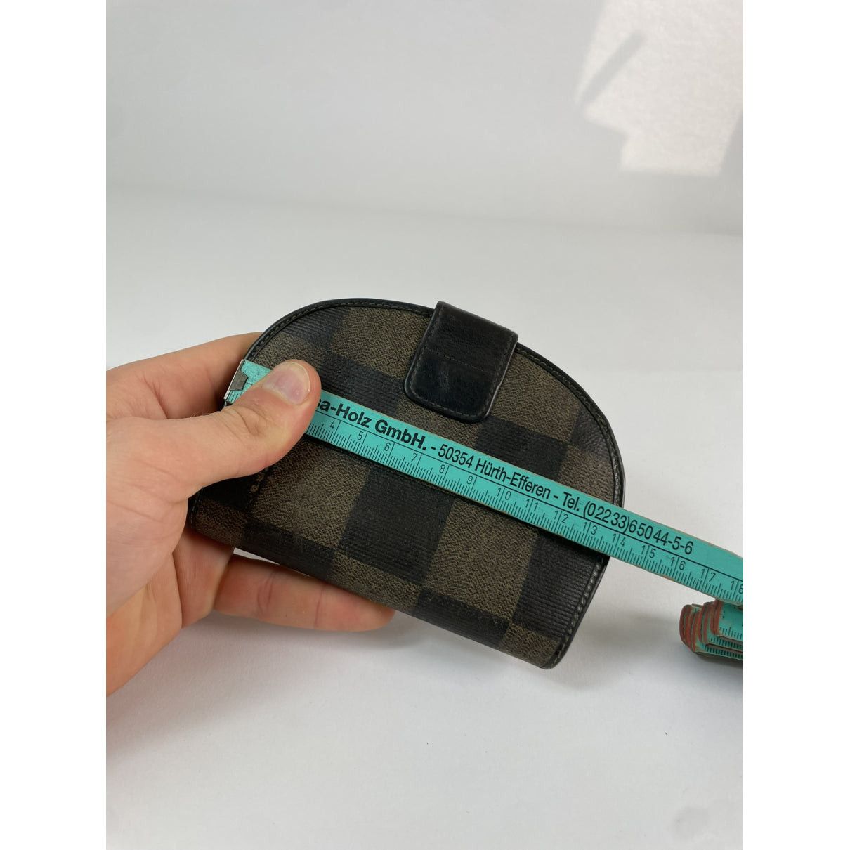 Fendi Baguette Brown Leather Wallet Size ONE SIZE - 3 Thumbnail