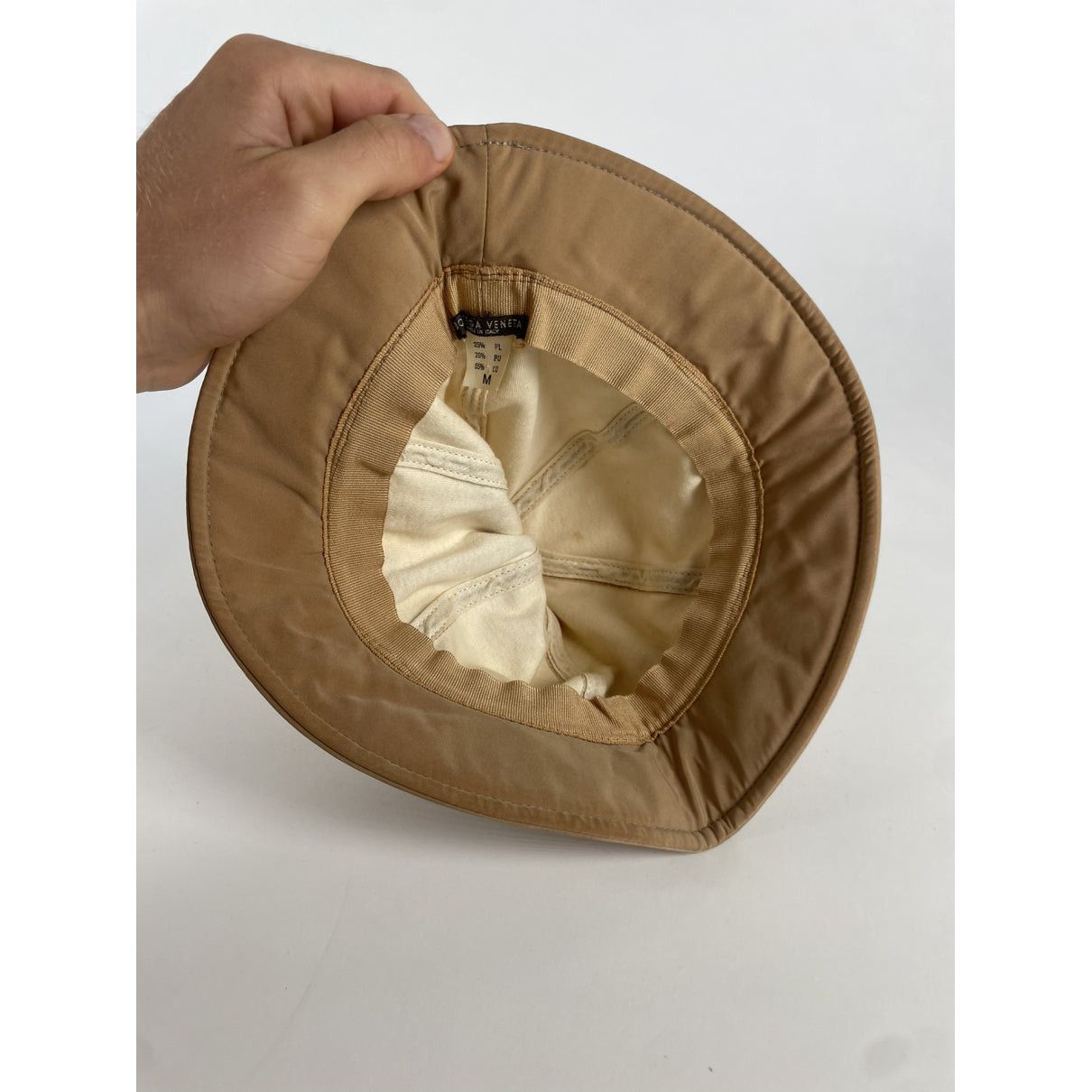 Bottega Veneta Brown Cotton Hat Size ONE SIZE - 3 Thumbnail