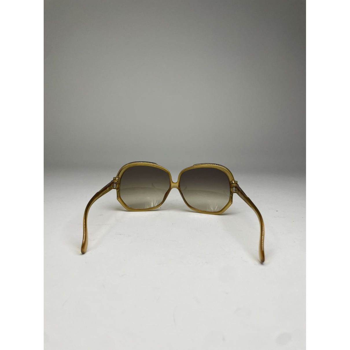 Dior Yellow Plastic Sunglasses Size ONE SIZE - 4 Thumbnail