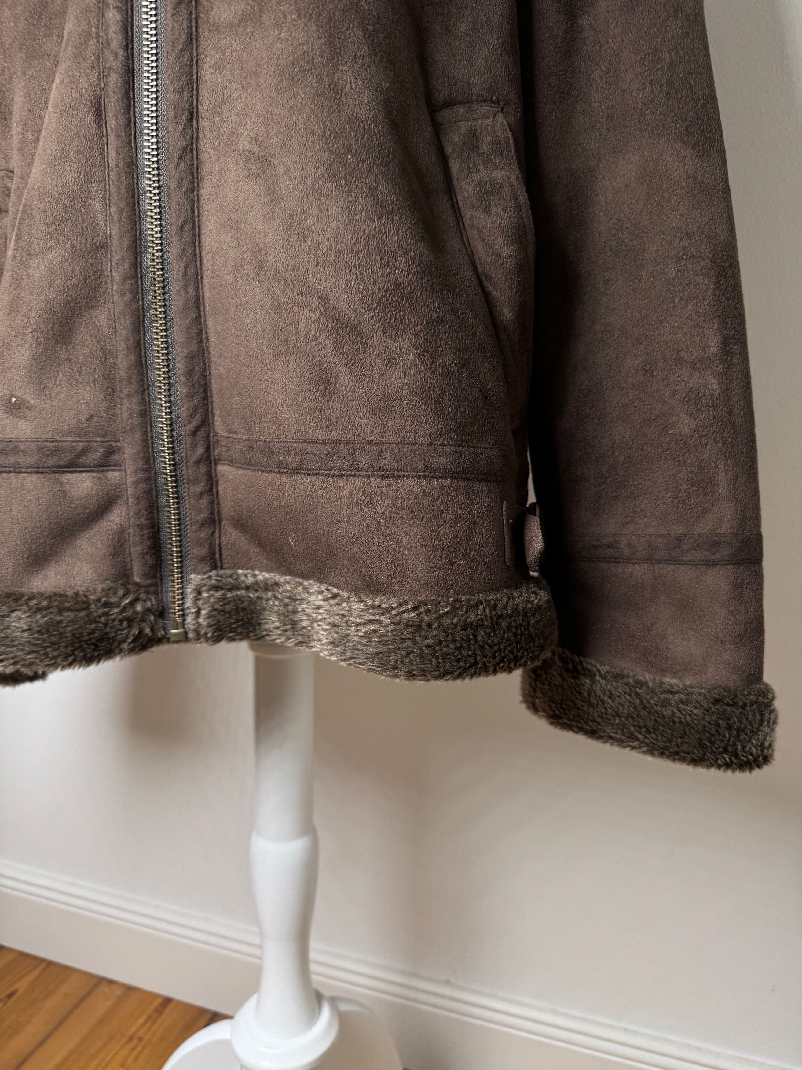 Kansai Yamamoto Vintage Leather Fur Jacket 40/L Unisex Brown Size S / US 4 / IT 40 - 15 Thumbnail