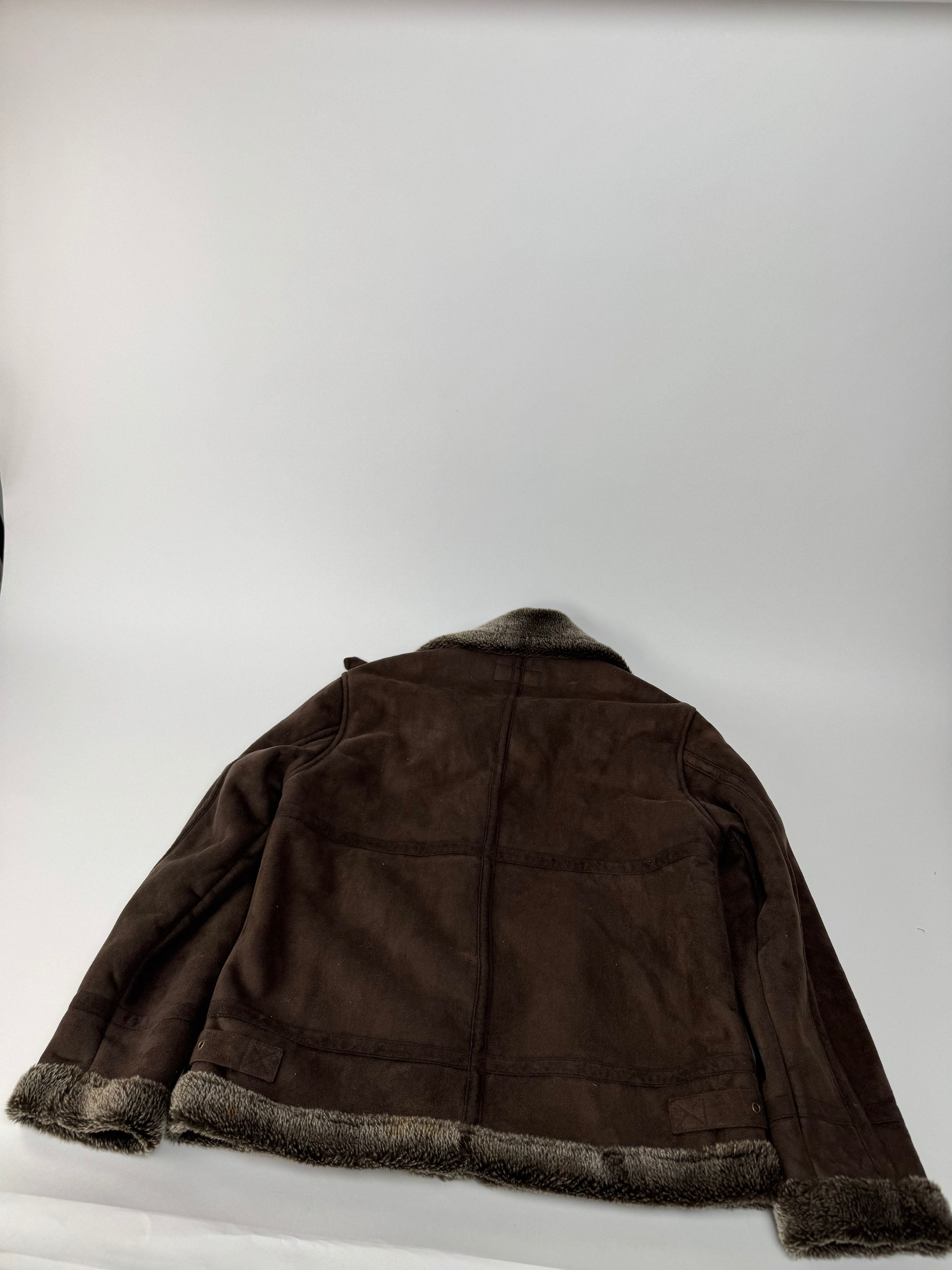 Kansai Yamamoto Vintage Leather Fur Jacket 40/L Unisex Brown Size S / US 4 / IT 40 - 11 Thumbnail