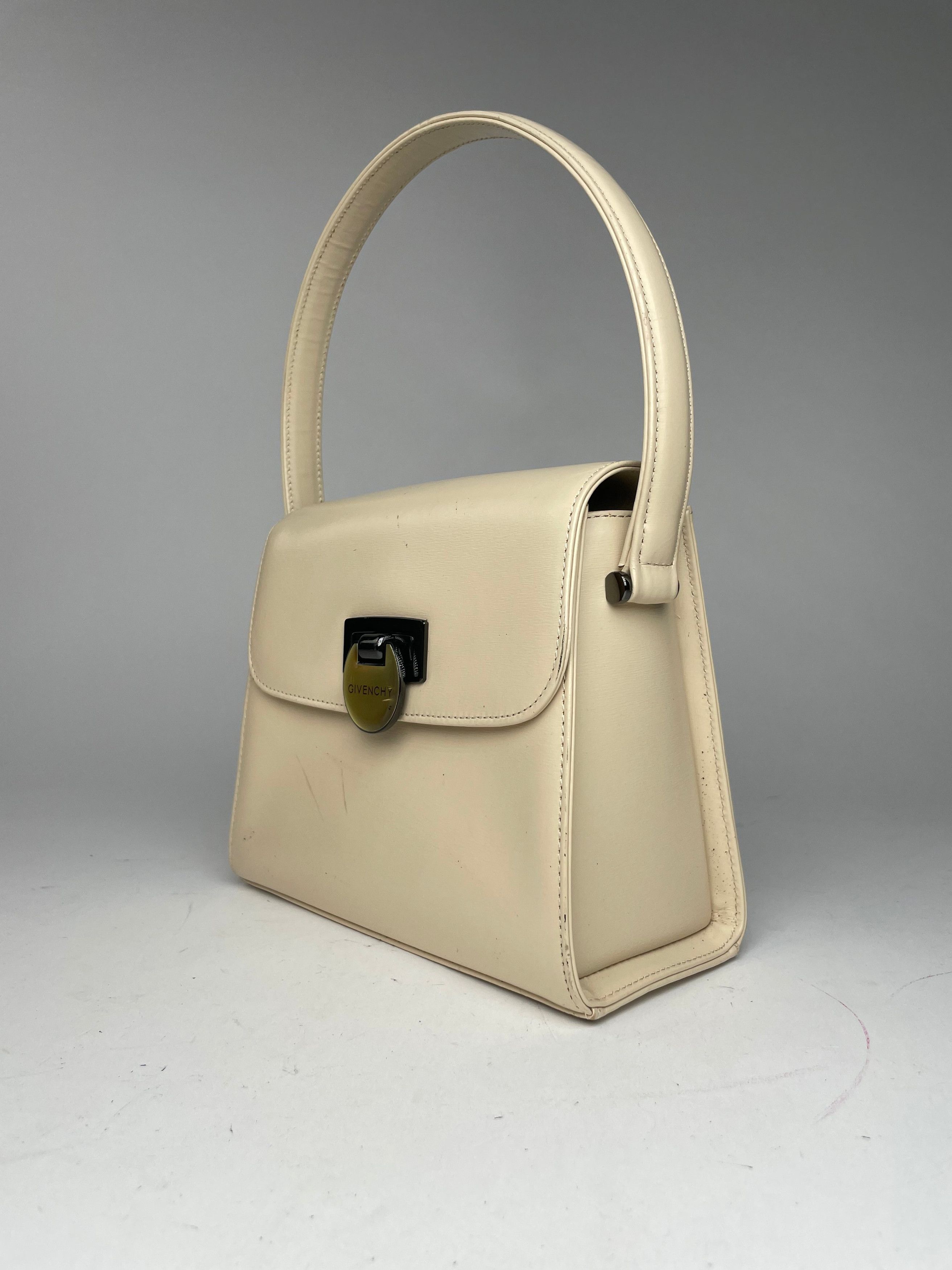 Givenchy Vintage Antigona Leather Bag beige Size ONE SIZE - 4 Thumbnail