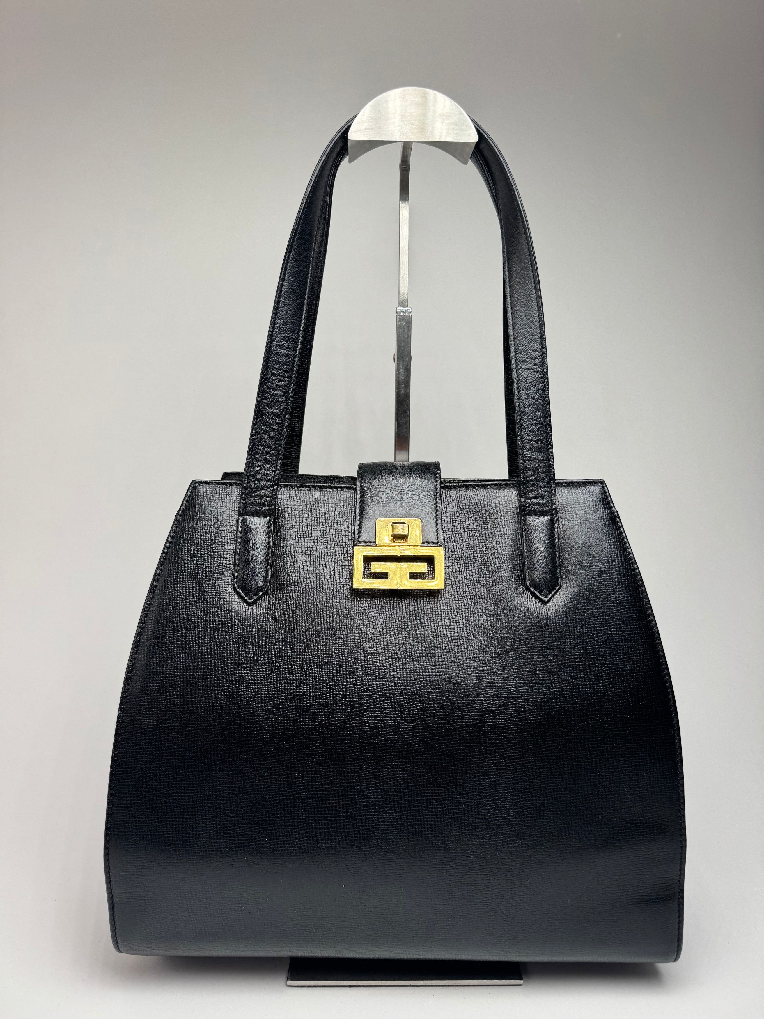 Givenchy Vintage 4G Leather Bag Black Size ONE SIZE - 6 Thumbnail