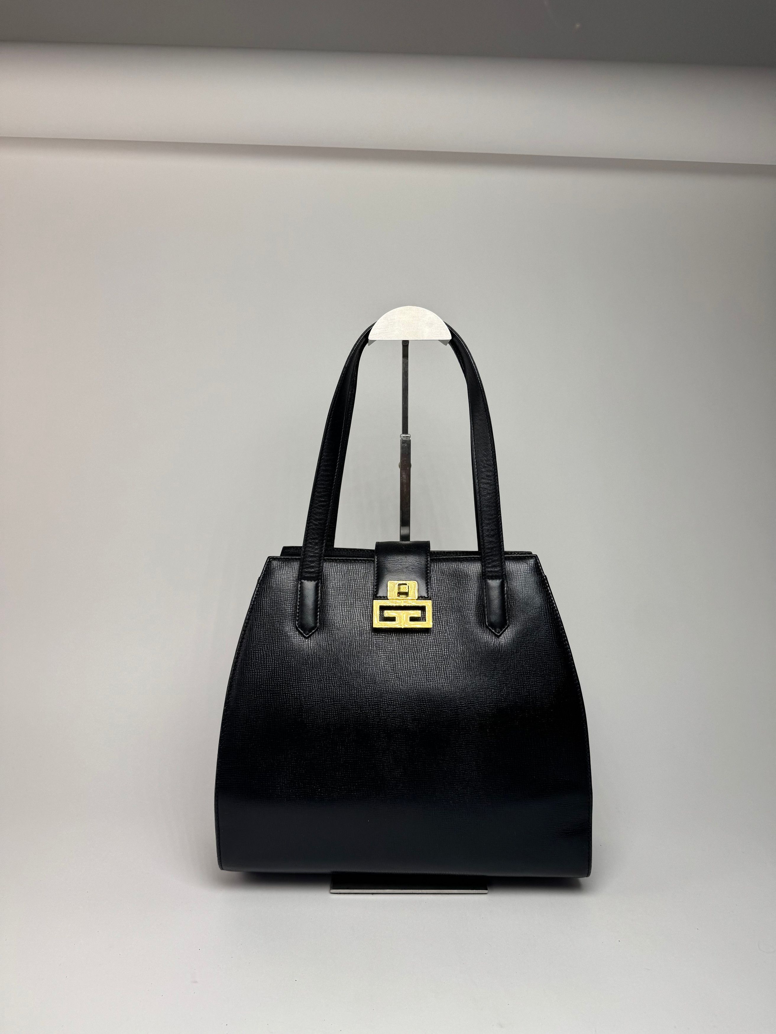 Givenchy Vintage 4G Leather Bag Black Size ONE SIZE - 12 Thumbnail