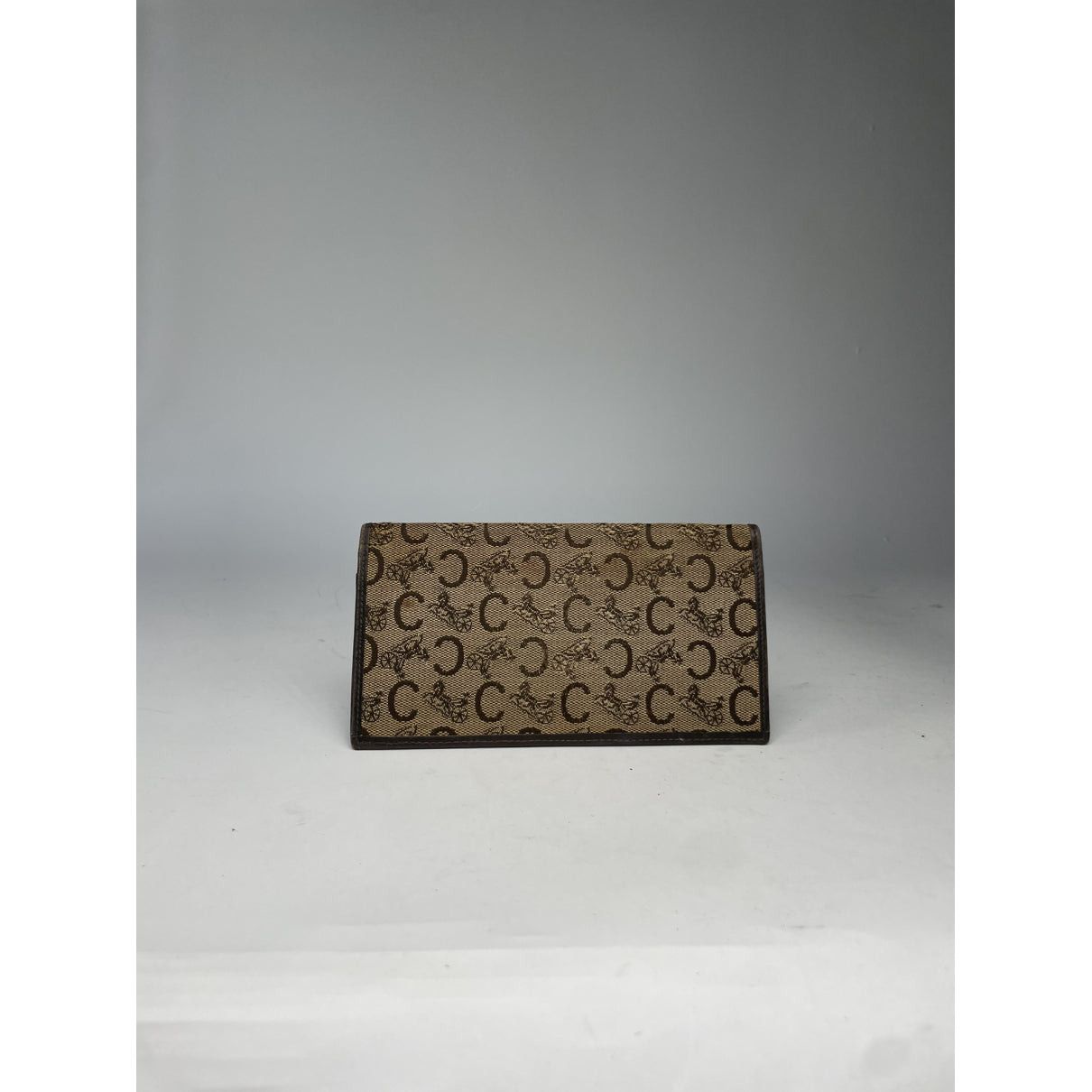 Celine Brown Cotton Purse Size ONE SIZE - 2 Thumbnail
