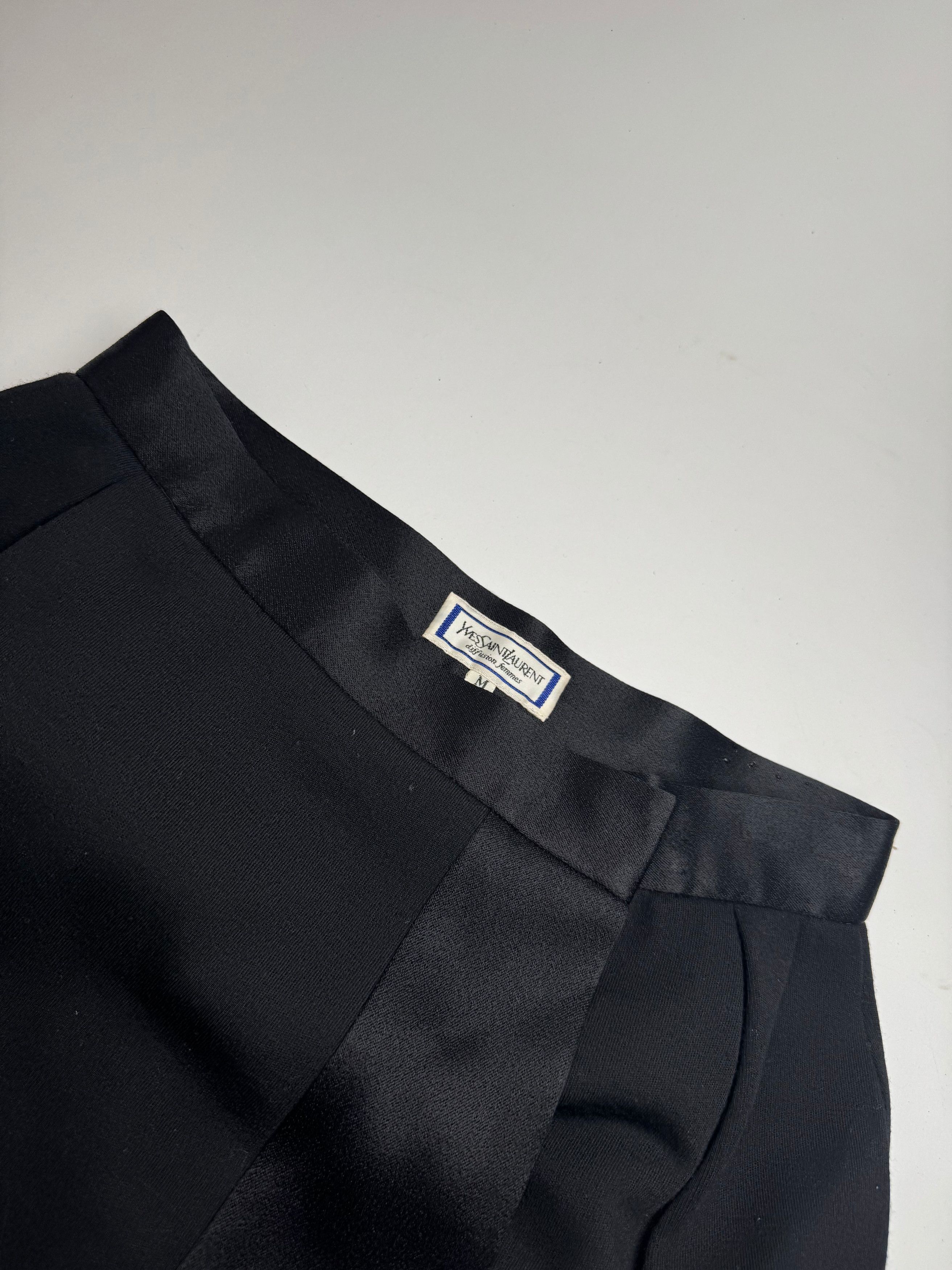 Other Vintage Yves Saint Laurent Skirt M black Size 30" / US 8 / IT 44 - 10 Thumbnail