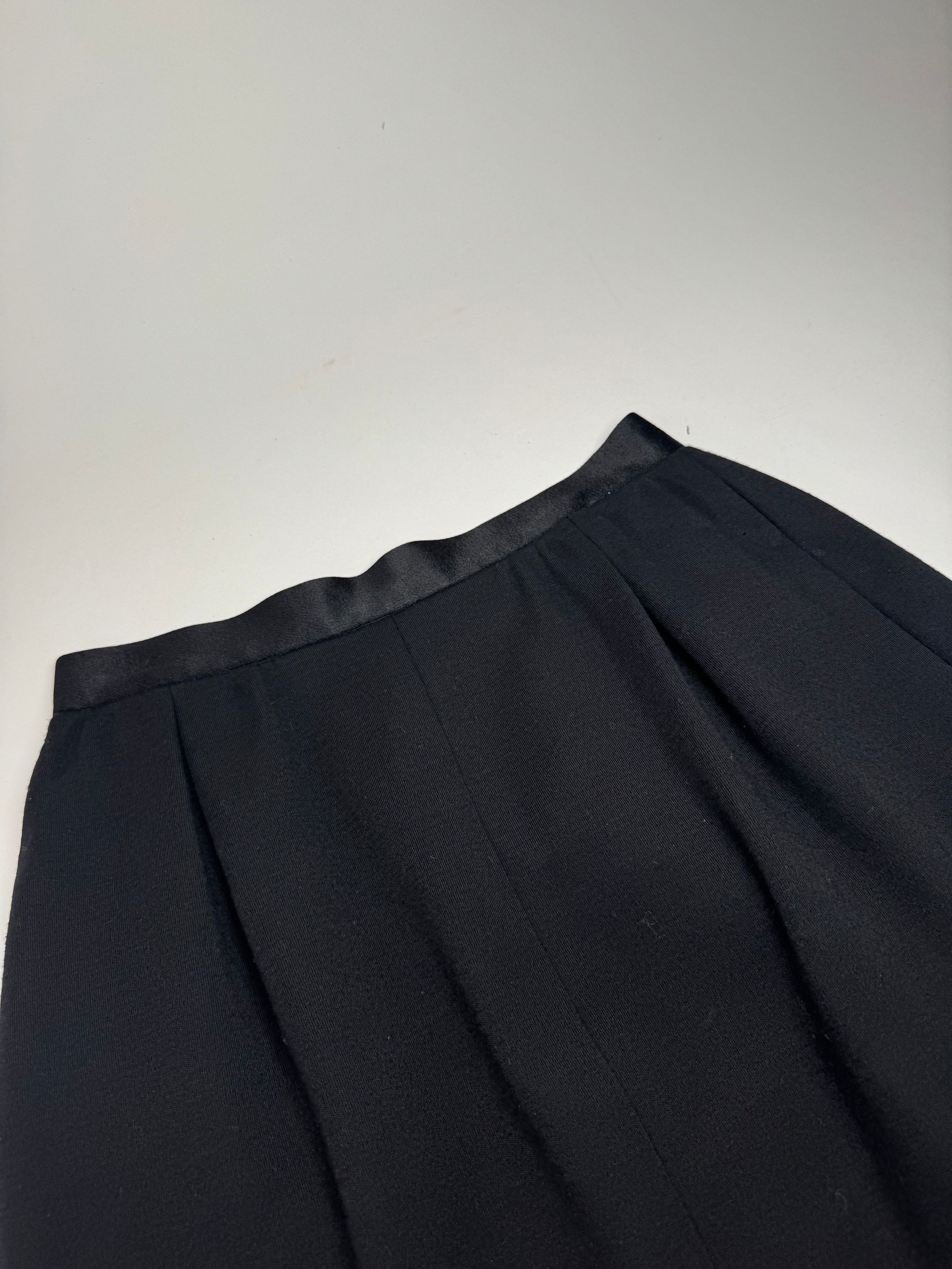 Other Vintage Yves Saint Laurent Skirt M black Size 30" / US 8 / IT 44 - 14 Thumbnail