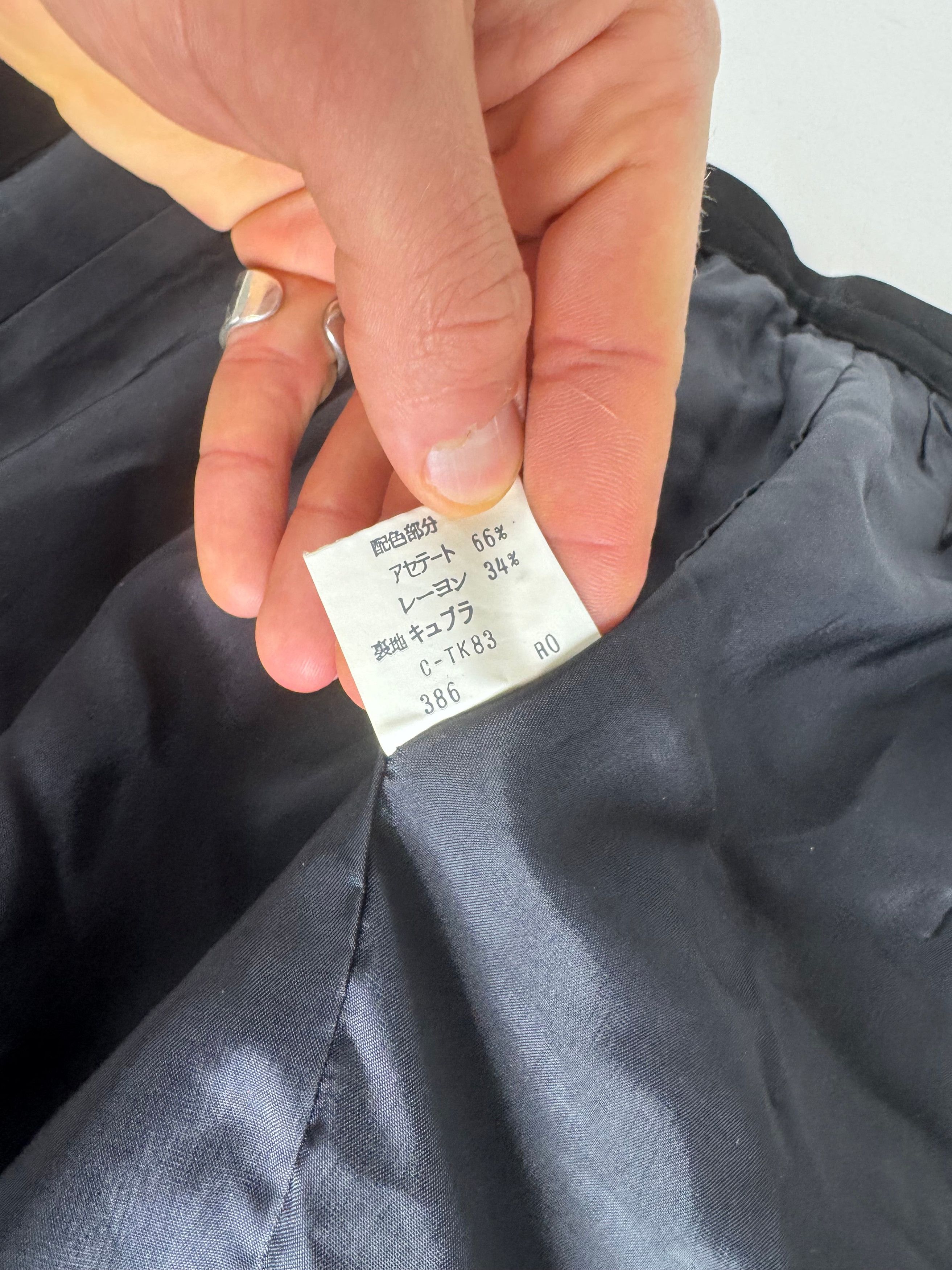 Other Vintage Yves Saint Laurent Skirt M black Size 30" / US 8 / IT 44 - 4 Thumbnail
