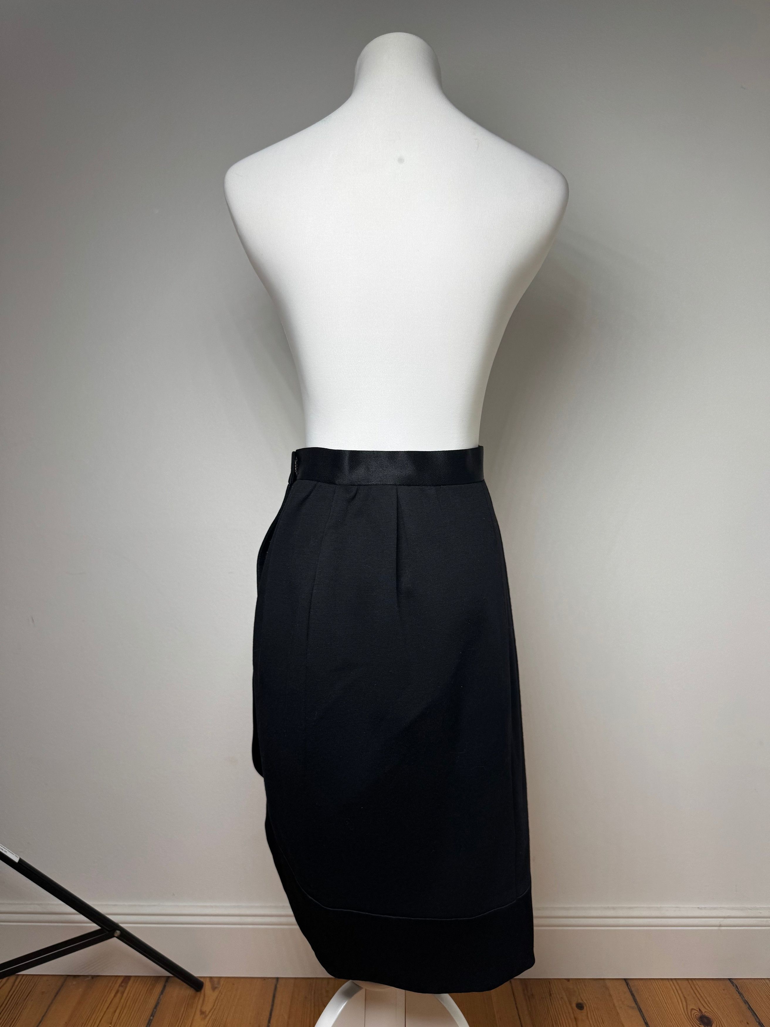 Other Vintage Yves Saint Laurent Skirt M black Size 30" / US 8 / IT 44 - 3 Thumbnail