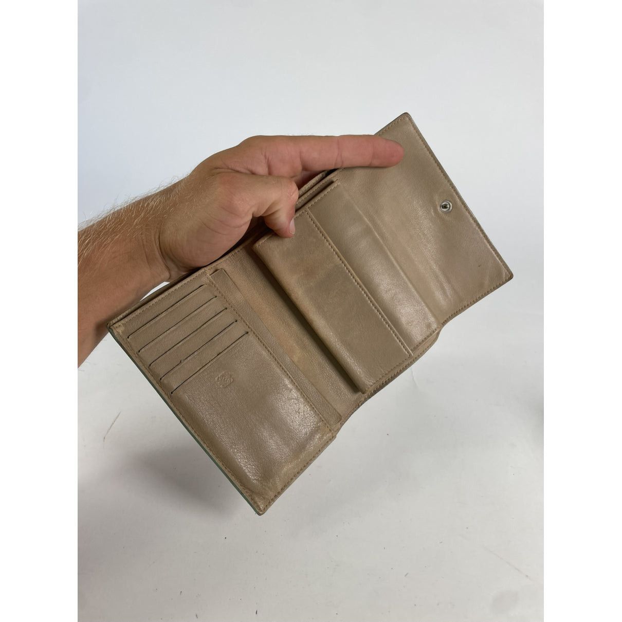 Loewe Puzzle Brown Leather Wallet Size ONE SIZE - 3 Thumbnail