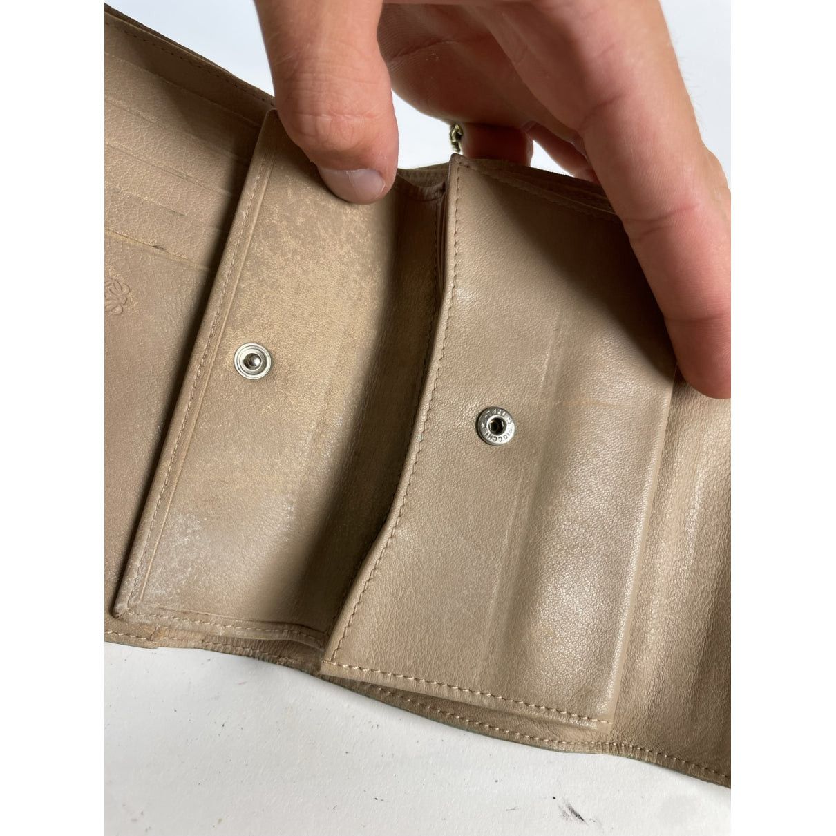 Loewe Puzzle Brown Leather Wallet Size ONE SIZE - 5 Thumbnail