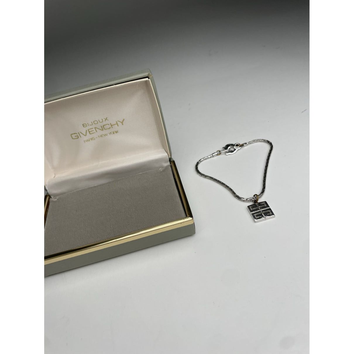 Givenchy Silver Steel Bracelet Size ONE SIZE - 2 Thumbnail