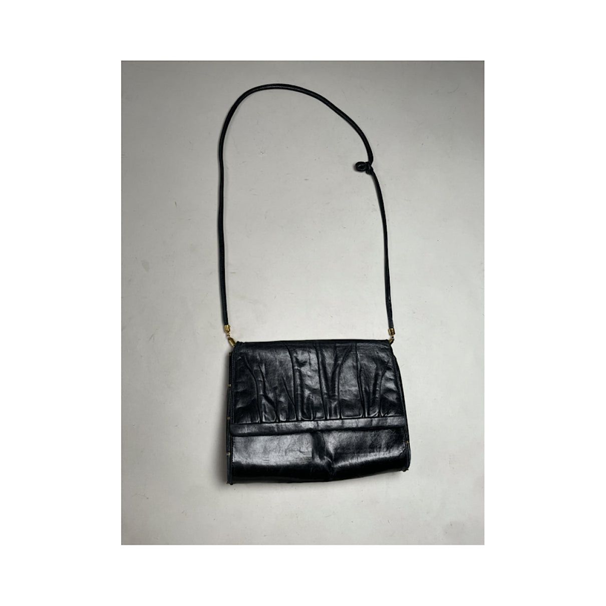 Gucci Jackie Vintage Black Leather Handbag Size ONE SIZE - 3 Thumbnail
