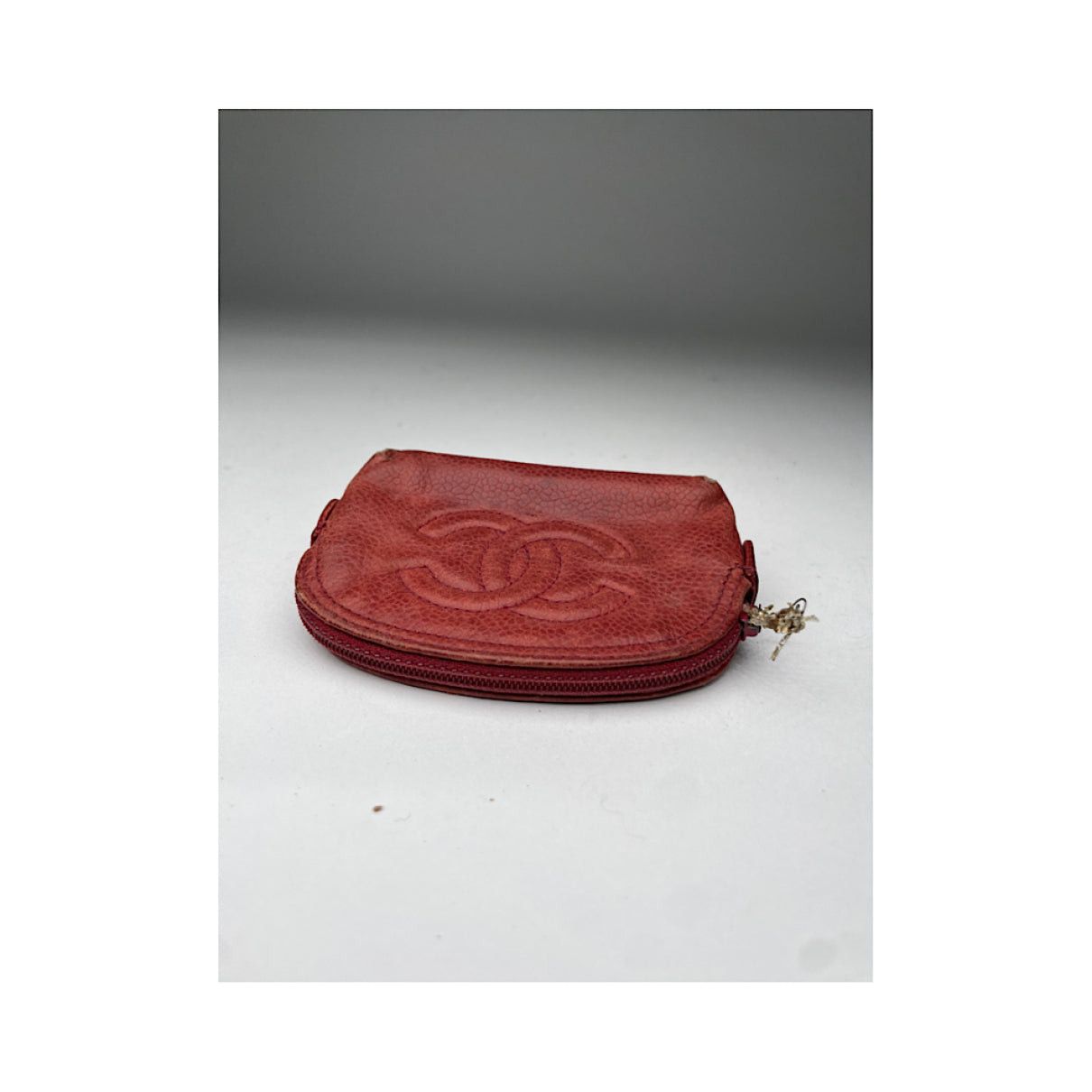 Chanel Red Leather Purse Size ONE SIZE - 5 Thumbnail