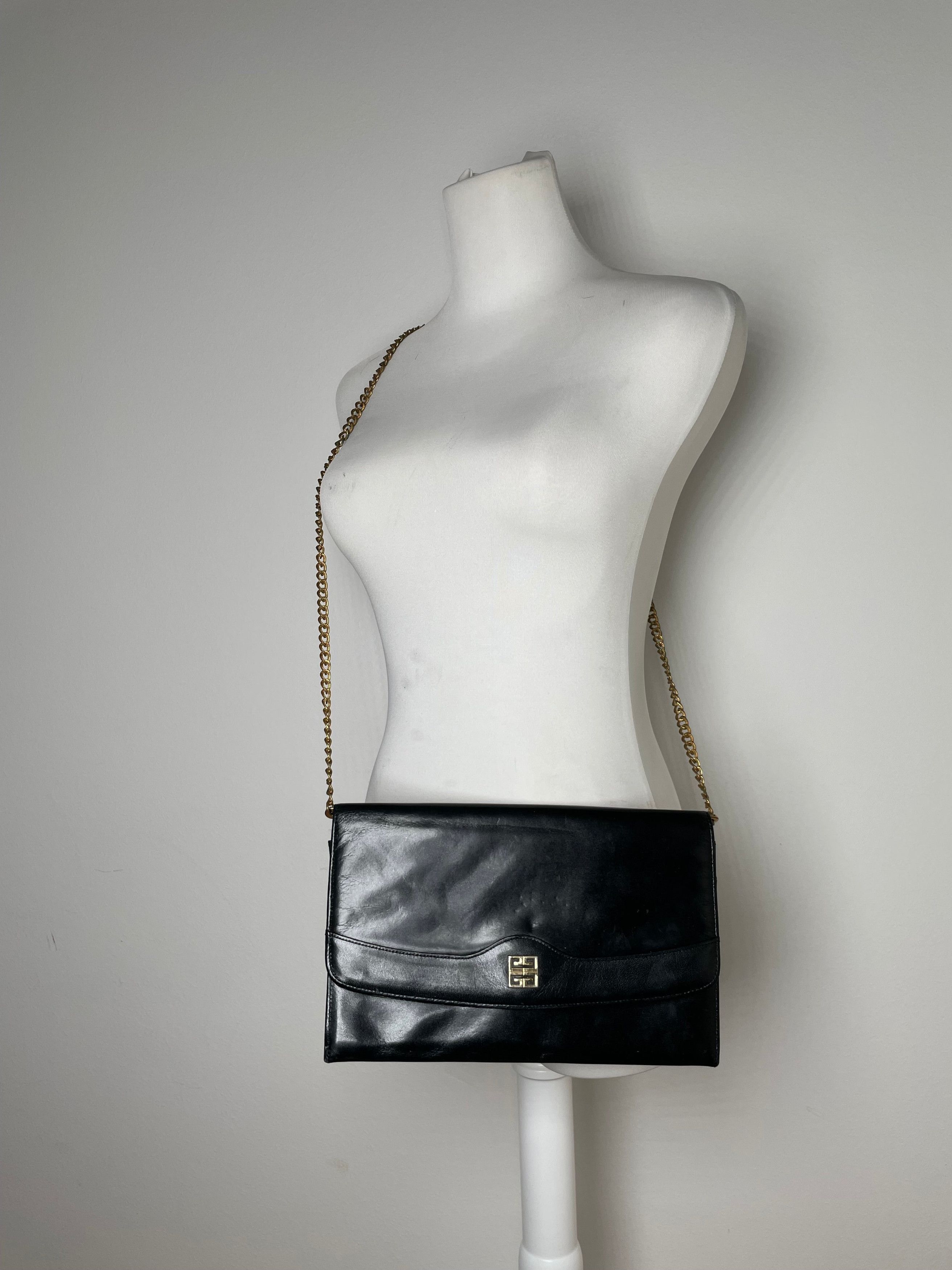 Givenchy Vintage 4G Leather Bag black Size ONE SIZE - 11 Thumbnail