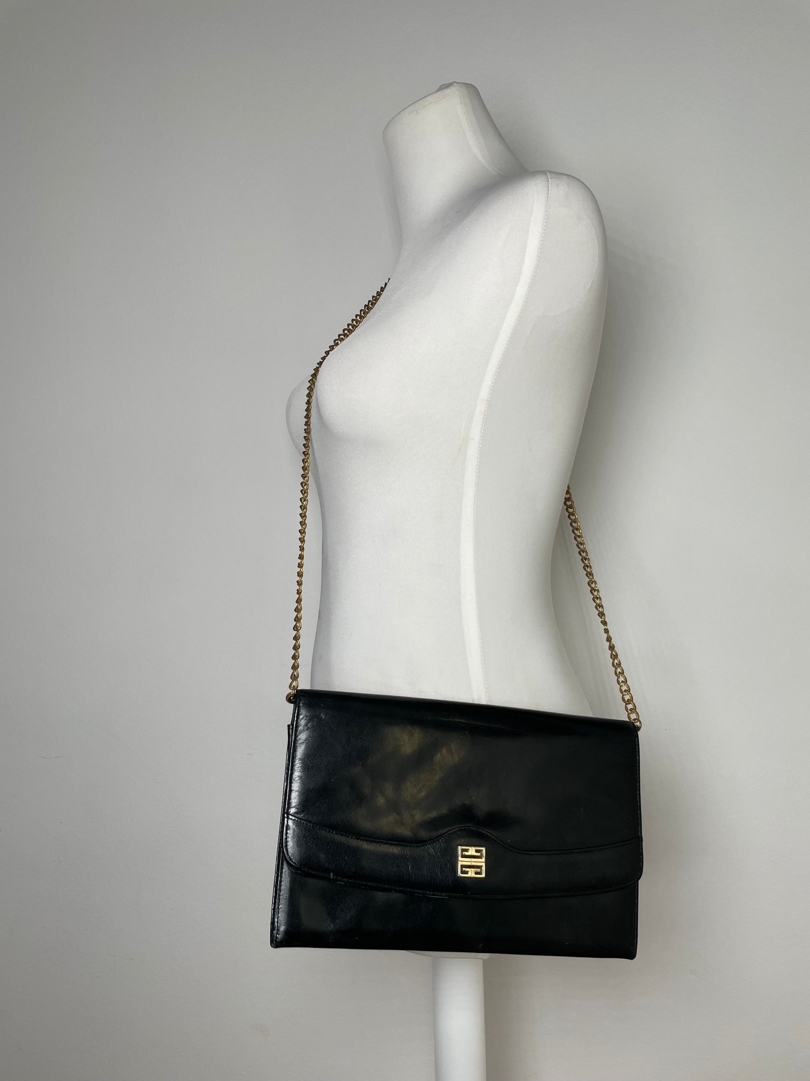 Givenchy Vintage 4G Leather Bag black Size ONE SIZE - 5 Thumbnail