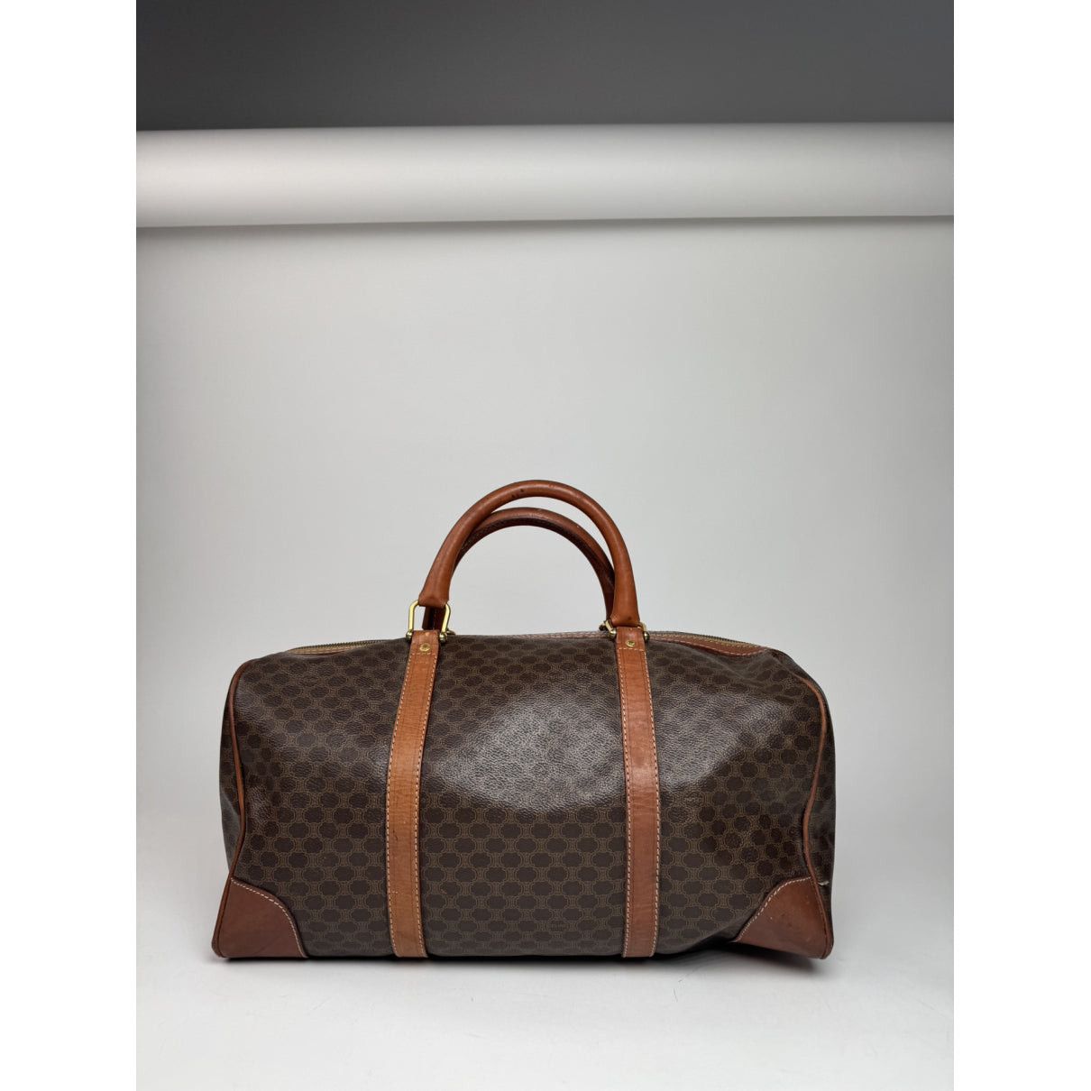 Celine Brown Leather Travel Bag Size ONE SIZE - 5 Thumbnail