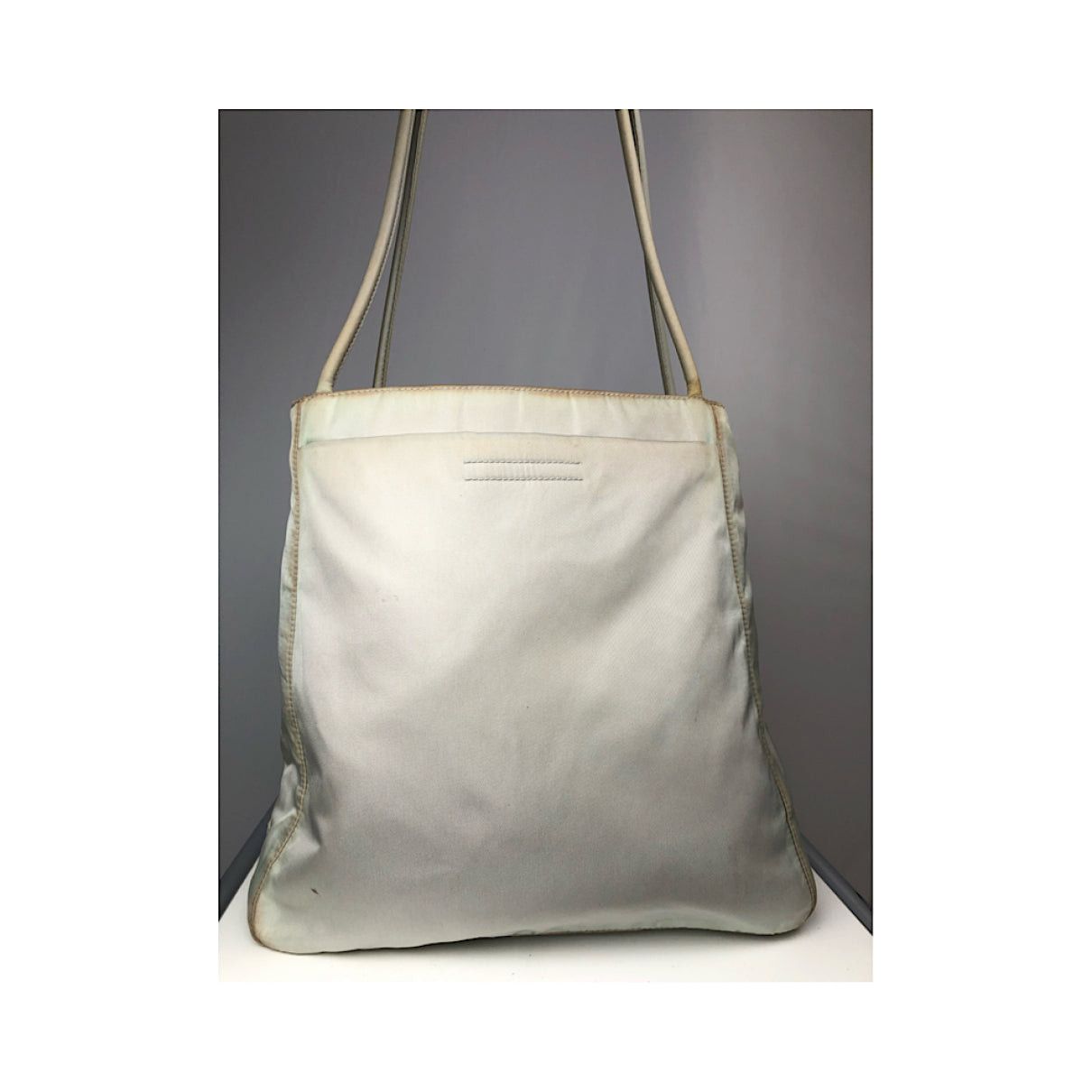 Prada Re-Edition 2005 Zip White Polyester Handbag Size ONE SIZE - 2 Thumbnail