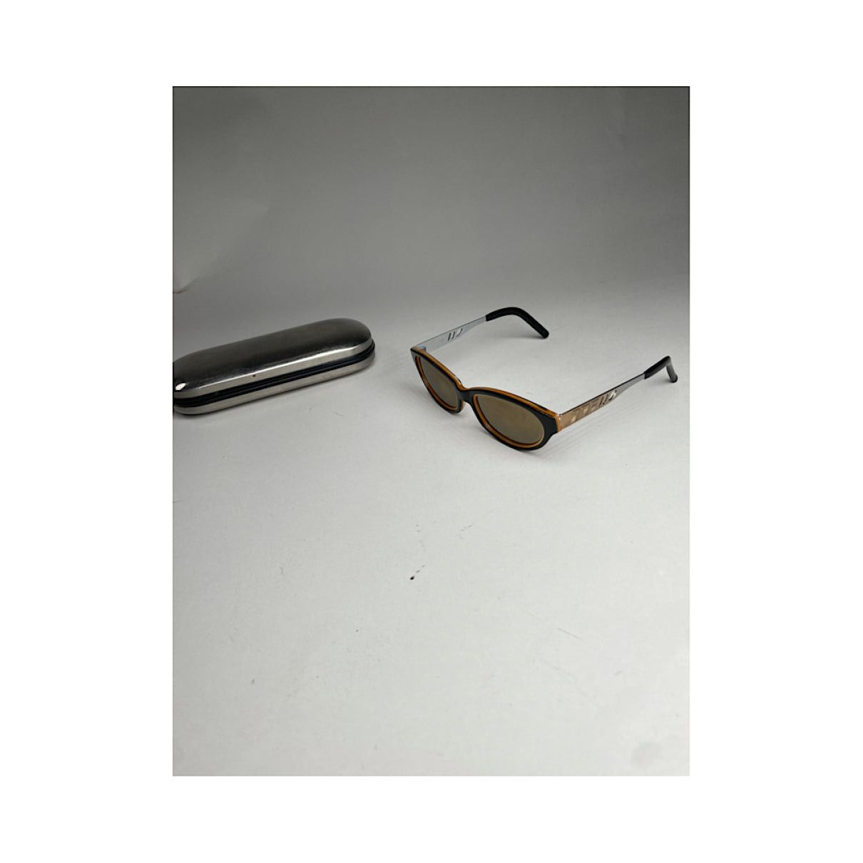 Jean Paul Gaultier Orange Metal Sunglasses Size ONE SIZE - 3 Thumbnail