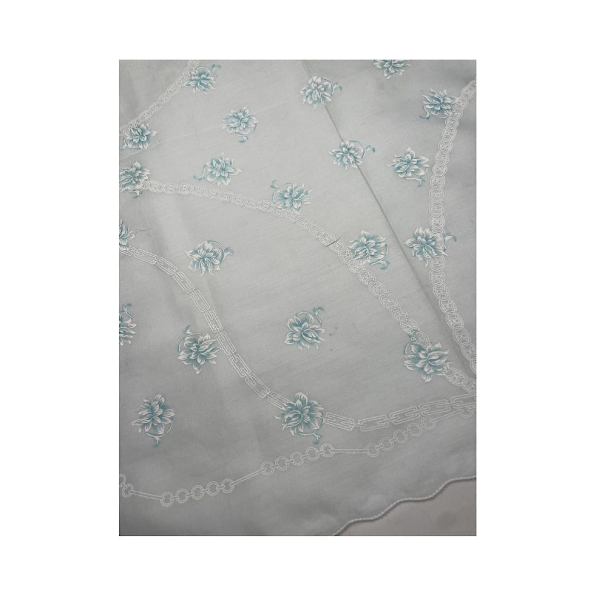 Celine White Silk Silk Handkerchief Size ONE SIZE - 5 Thumbnail