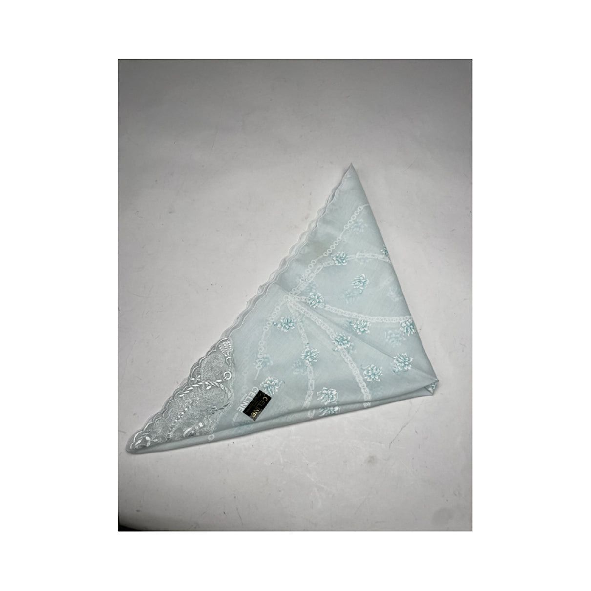 Celine White Silk Silk Handkerchief Size ONE SIZE - 2 Thumbnail