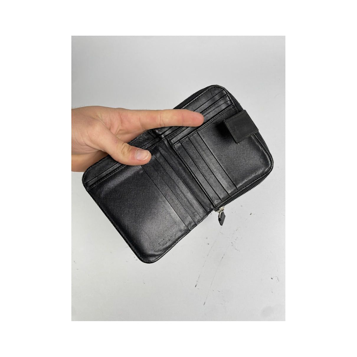 Prada Tessuto Black Other Wallet Size ONE SIZE - 4 Thumbnail