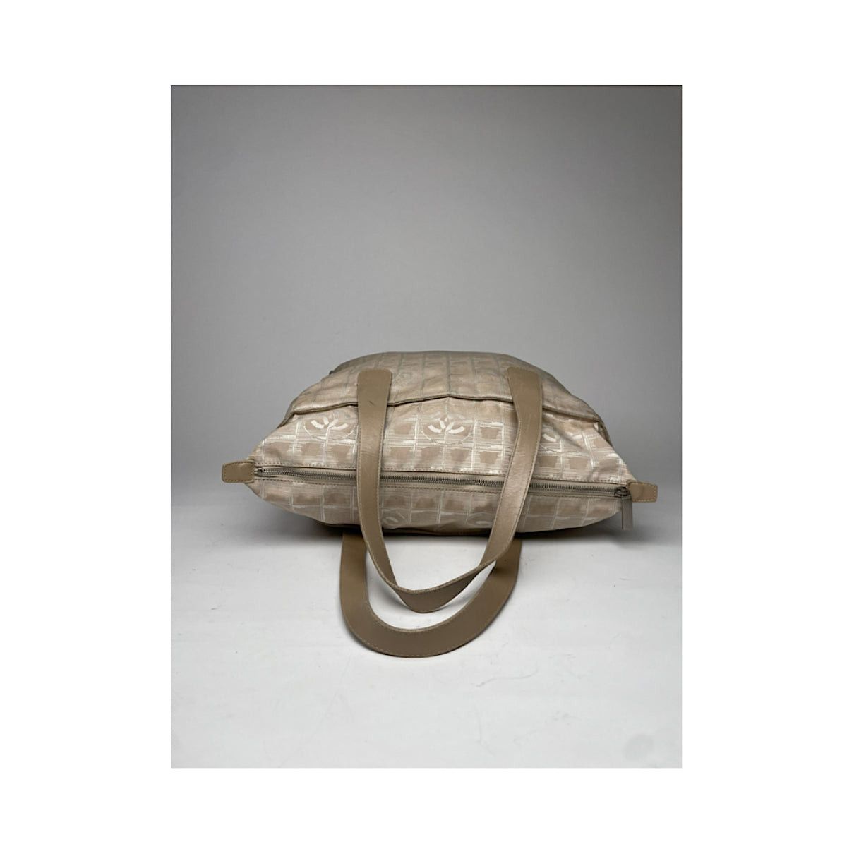 Chanel Beige Polyester Handbag Size ONE SIZE - 2 Thumbnail