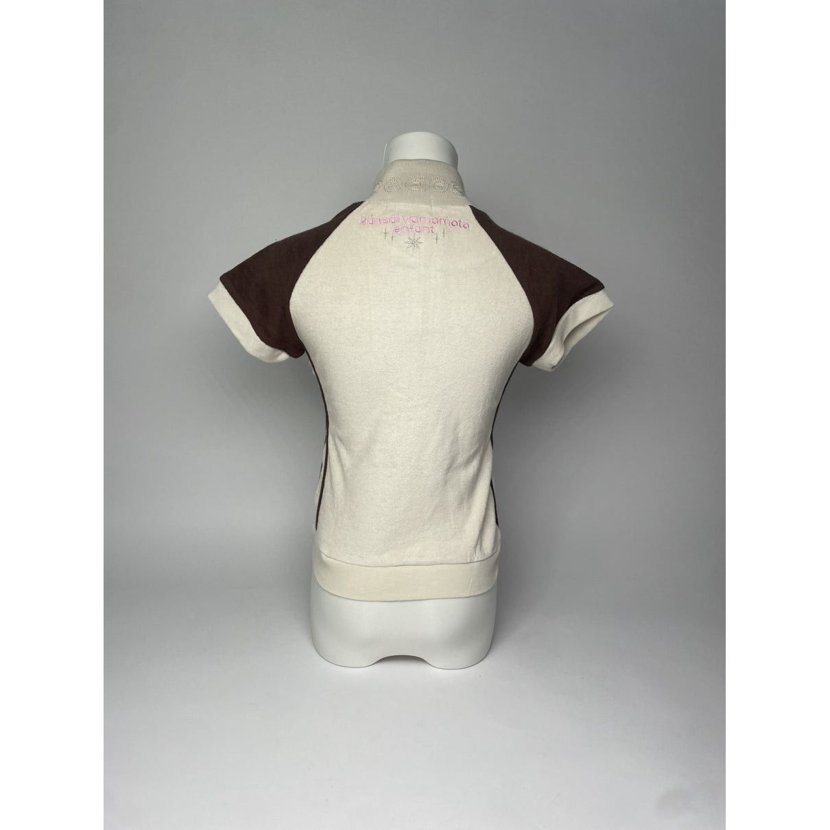 Kansai Yamamoto White Cotton Top Size XS / US 0-2 / IT 36-38 - 2 Thumbnail