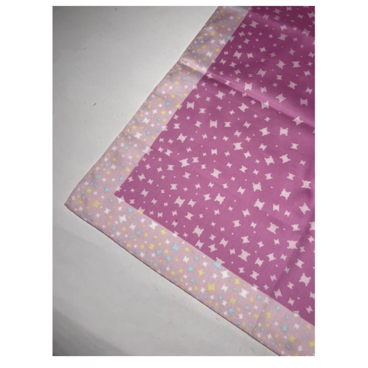 Celine Pink Silk Silk Handkerchief Size ONE SIZE - 5 Thumbnail