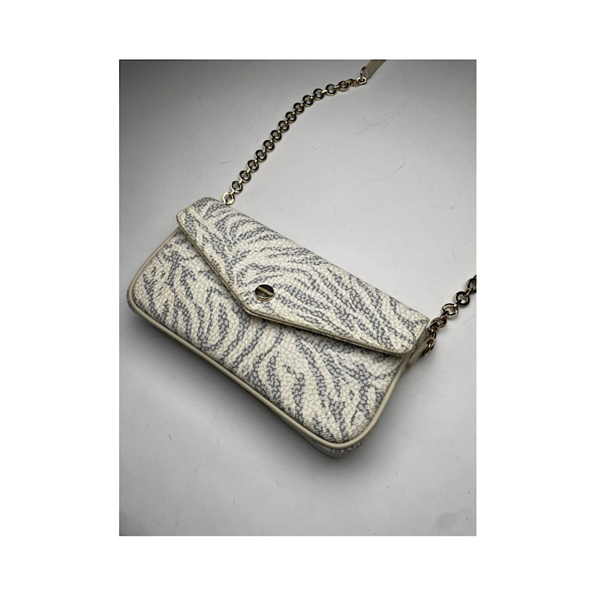 Other BORBONESE White Leather Handbag Size ONE SIZE - 5 Thumbnail