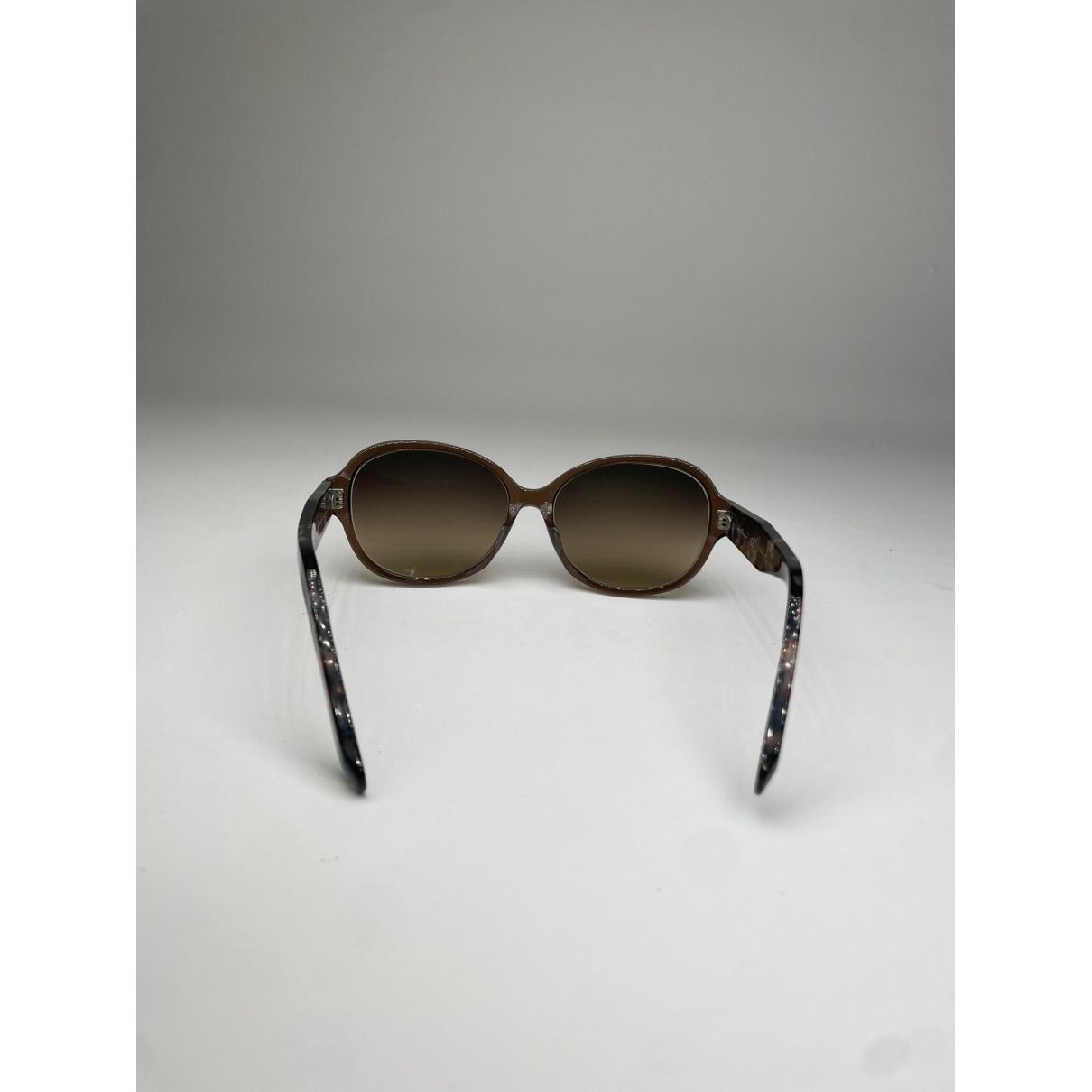 Salvatore Ferragamo Brown Plastic Sunglasses Size ONE SIZE - 3 Thumbnail