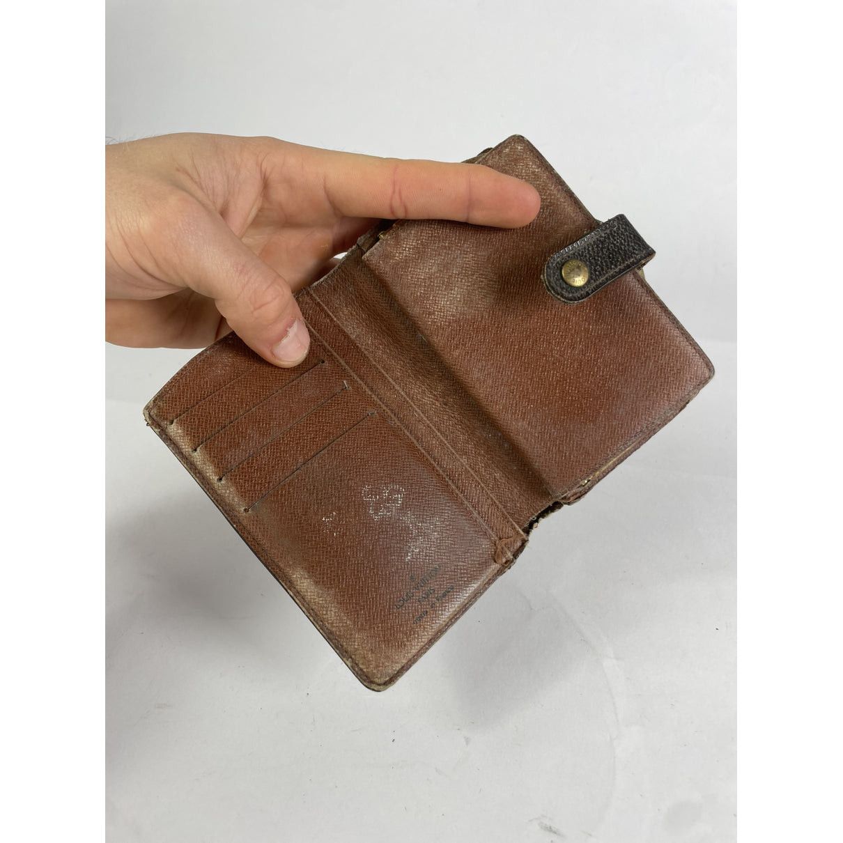 Louis Vuitton Flore Brown Leather Wallet Size ONE SIZE - 3 Thumbnail