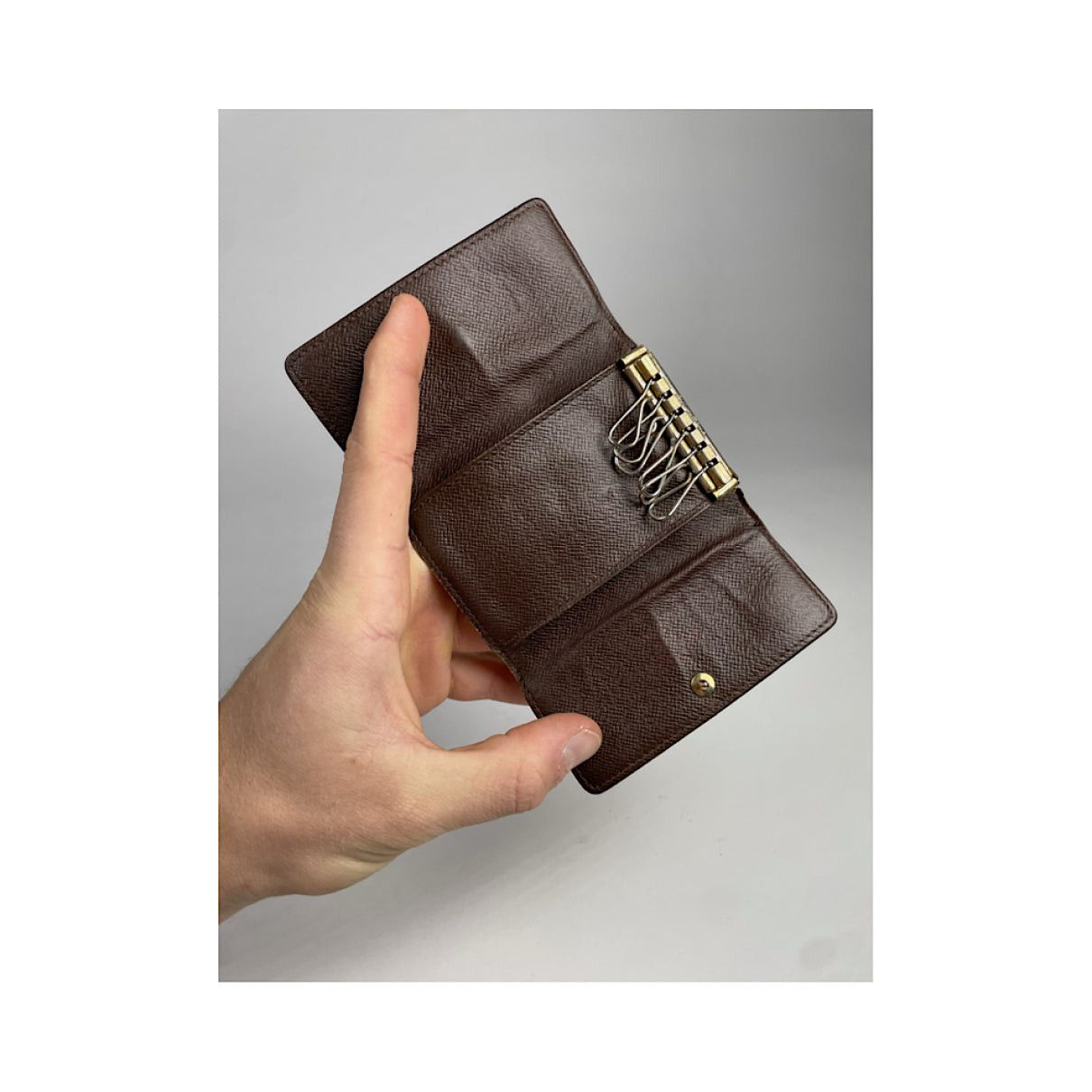Louis Vuitton Lockme Brown Leather Purse Size ONE SIZE - 3 Thumbnail
