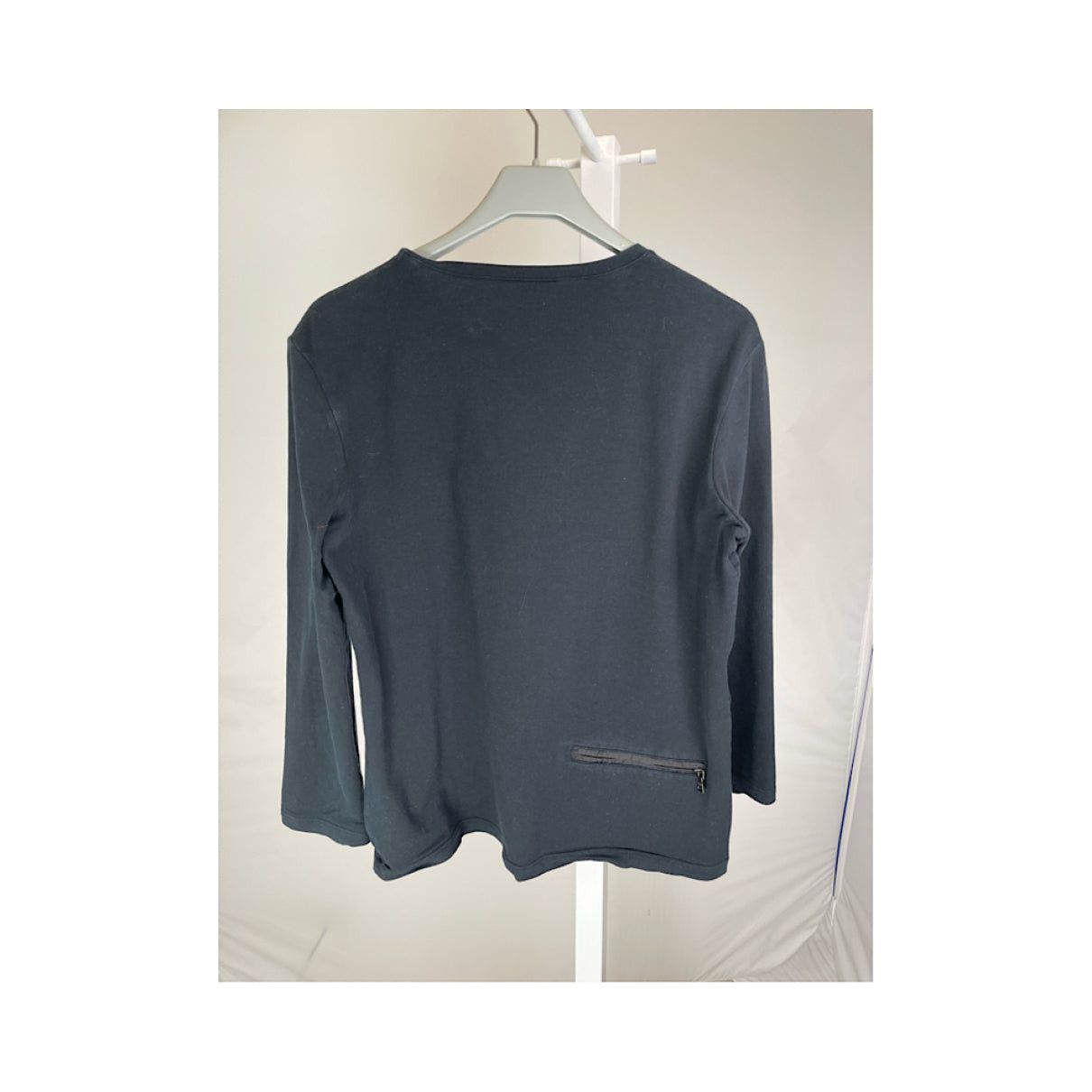 Prada Black Cotton Knitwear Size L / US 10 / IT 46 - 2 Thumbnail