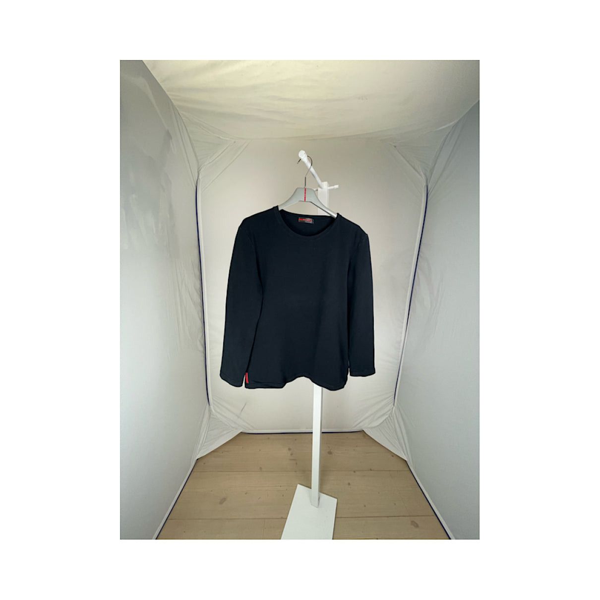Prada Black Cotton Knitwear Size L / US 10 / IT 46 - 5 Thumbnail