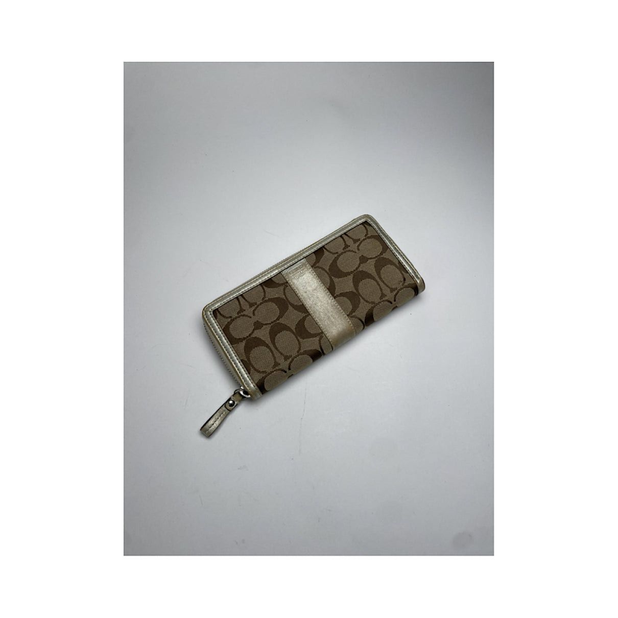 Coach Beige Leather Wallet Size ONE SIZE - 5 Thumbnail