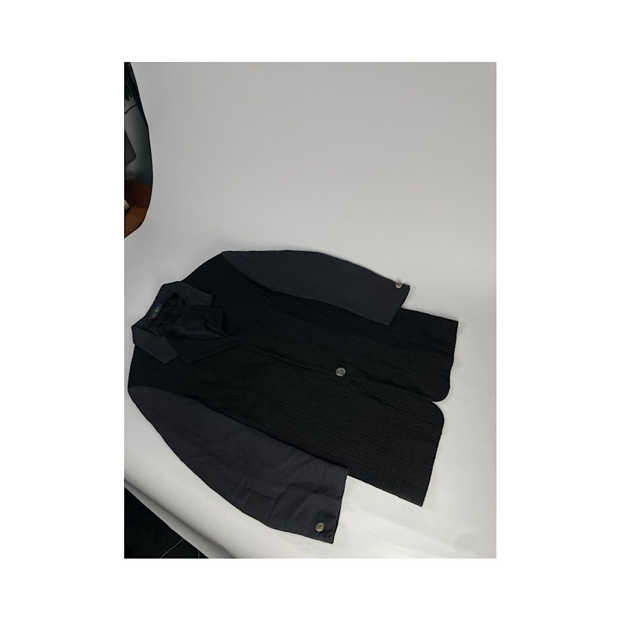 Other Istante Black Polyester Coat Size M / US 6-8 / IT 42-44 - 2 Thumbnail