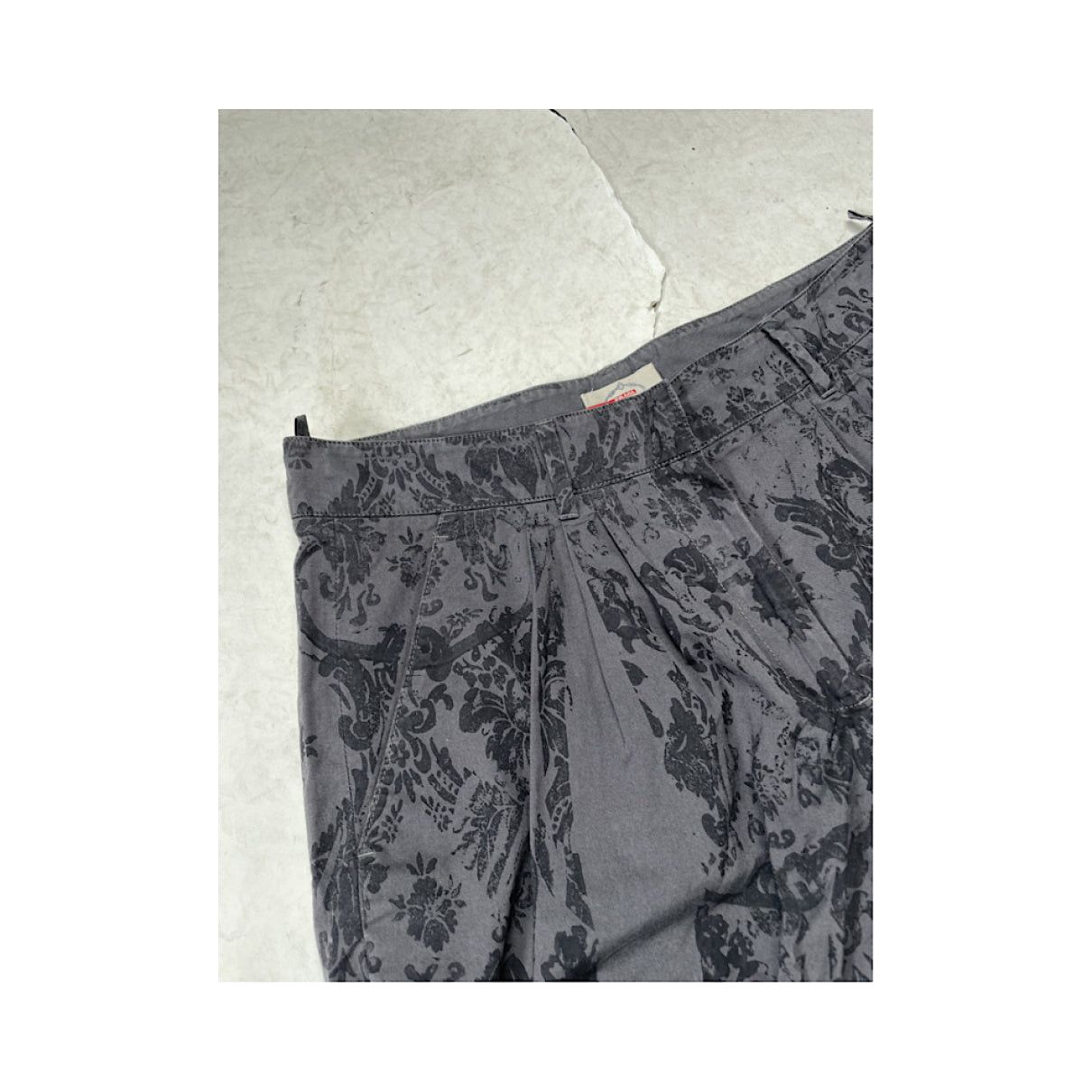 Prada Anthracite Cotton Short Size 34" / US 12 / IT 48 - 3 Thumbnail