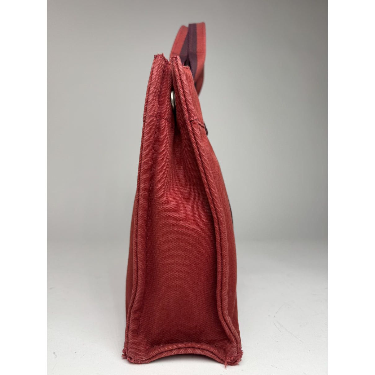 Other Hermès Red Cotton Handbag Size ONE SIZE - 4 Thumbnail