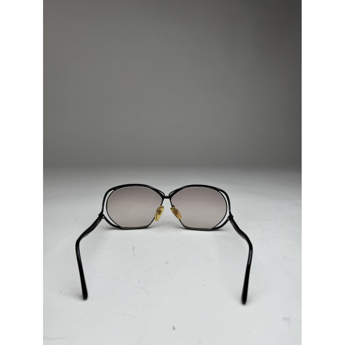 Dior Black Metal Sunglasses Size ONE SIZE - 3 Thumbnail